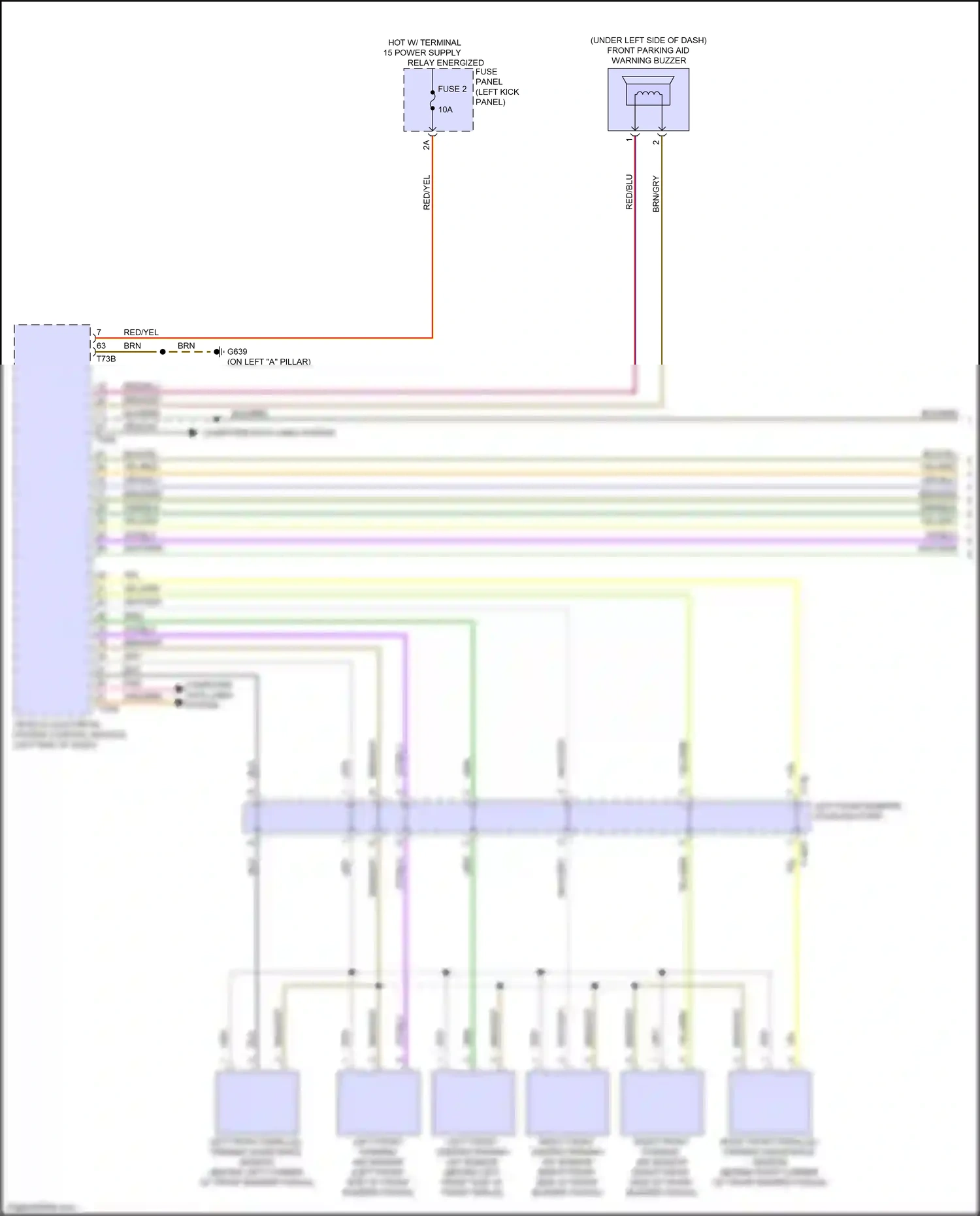 Audi S6 C8 (2019-2024) blk wiring diagram  (38 of 126)