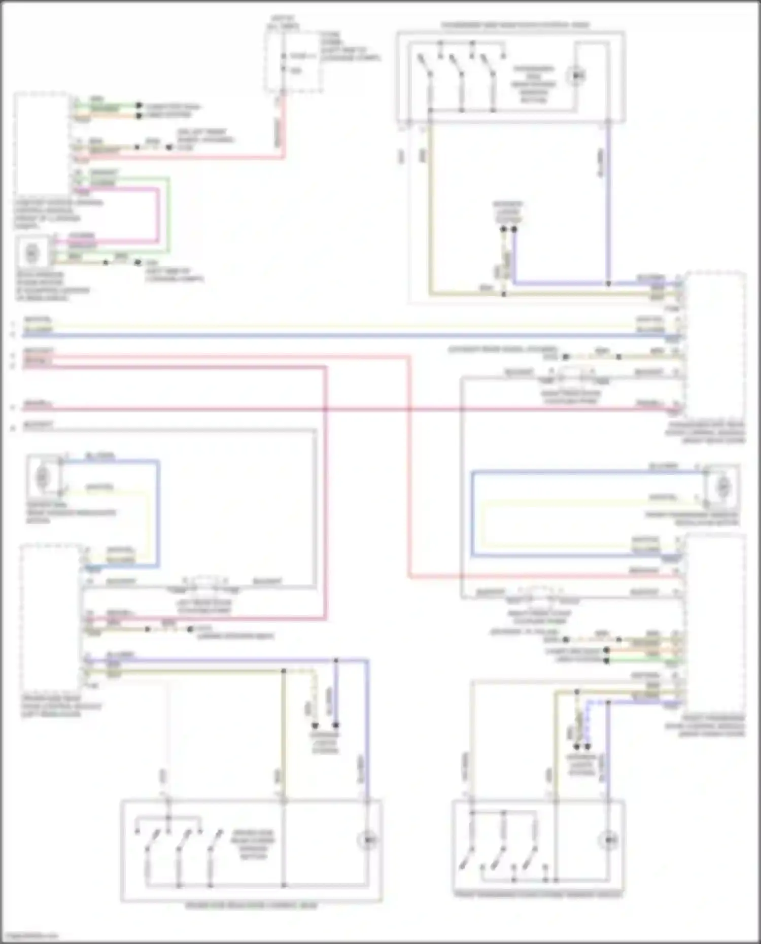 Wiring diagram blk/wht for Audi S6 C8 (2019-2024) (10 of 28)