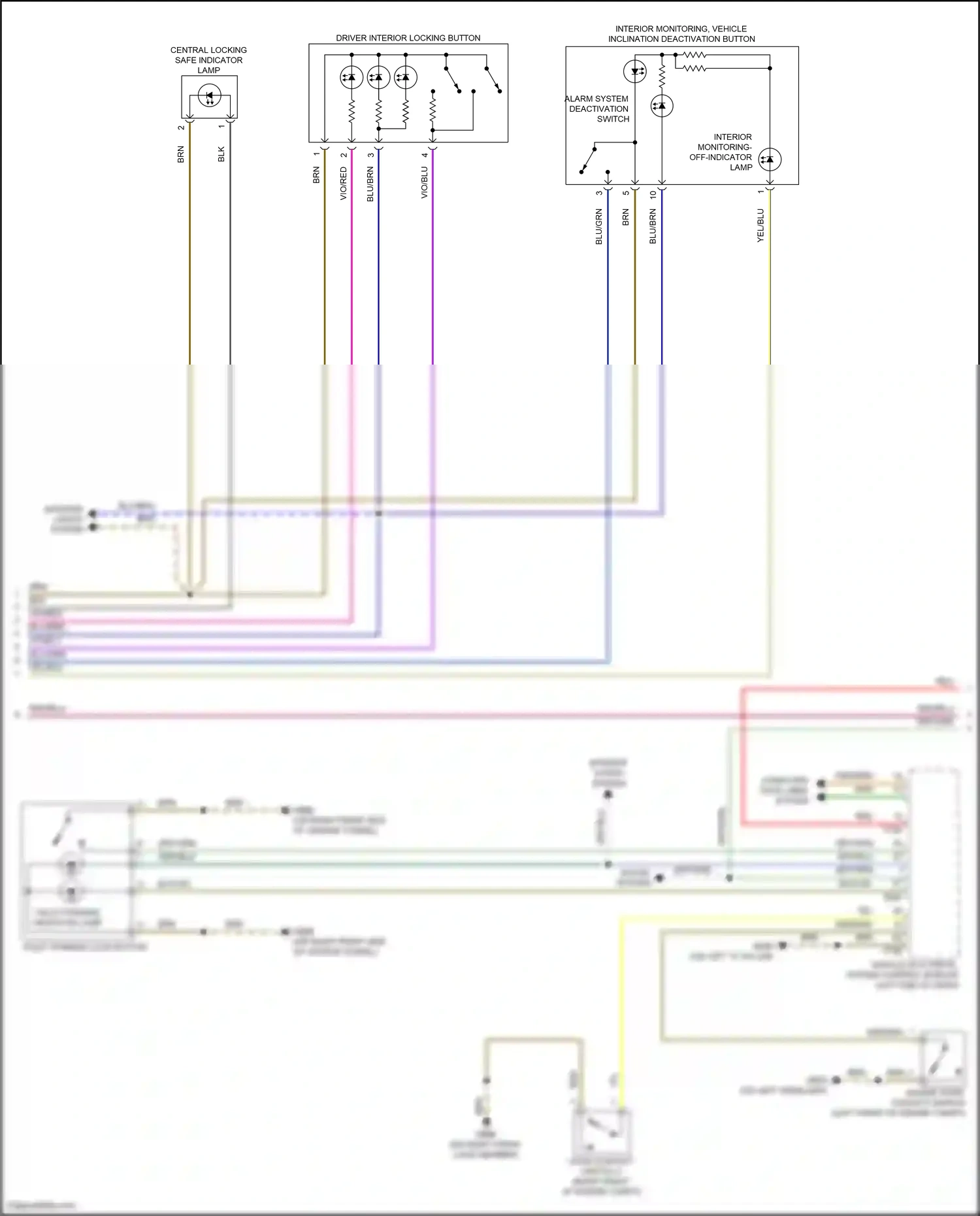 Audi S6 C8 (2019-2024) blu/grn wiring diagram  (8 of 41)