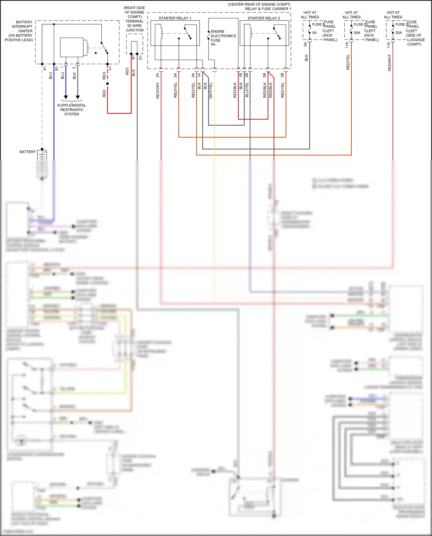 Audi S6 C8 (2019-2024) brn wiring diagram  (116 of 203)