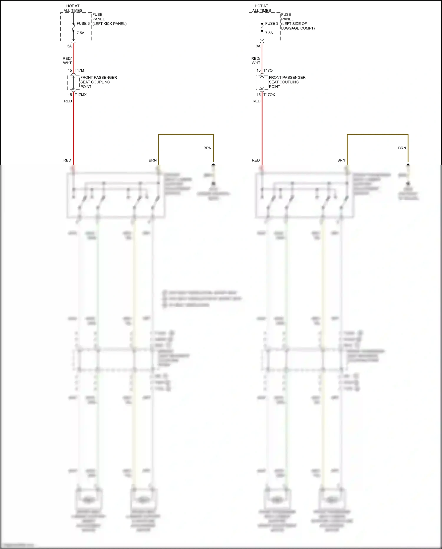 Audi S6 C8 (2019-2024) brn wiring diagram  (37 of 203)