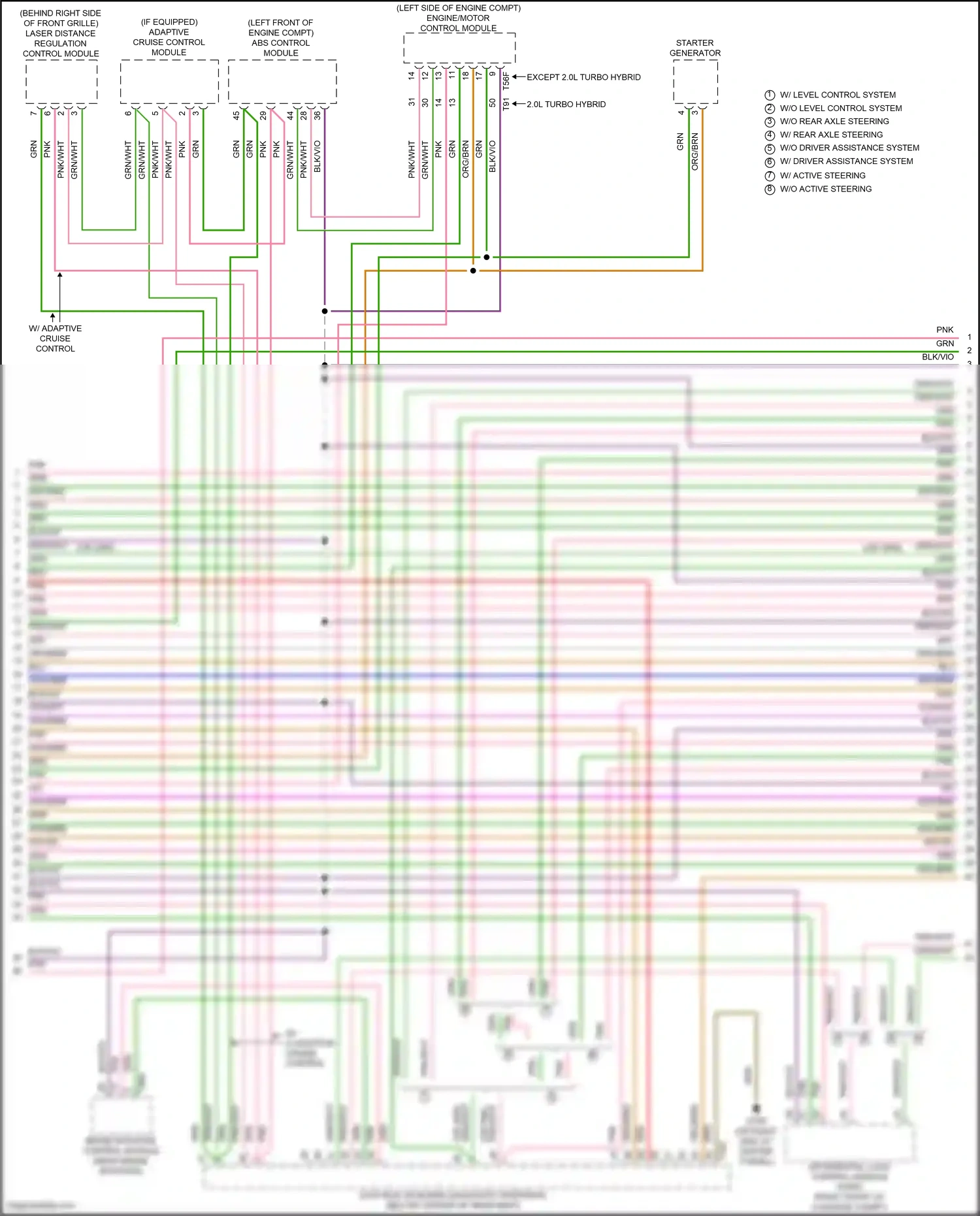 Audi S6 C8 (2019-2024) brn wiring diagram  (84 of 203)