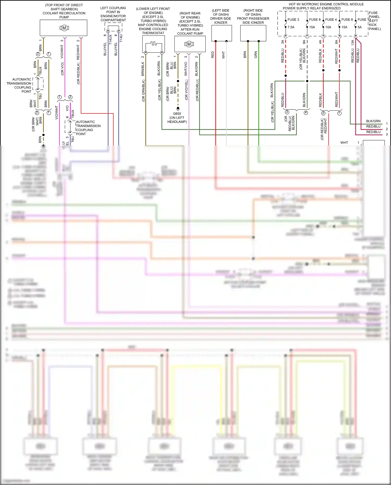 Audi S6 C8 (2019-2024) brn wiring diagram  (71 of 203)