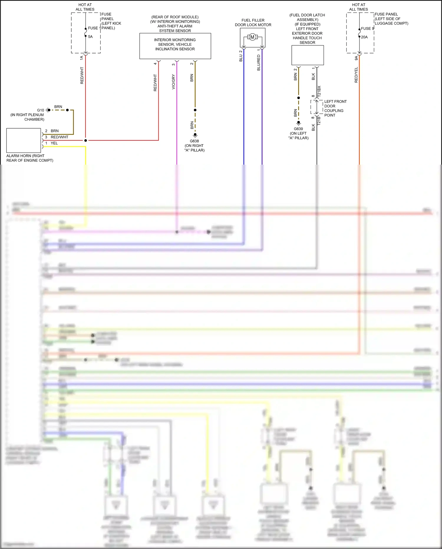 Audi S6 C8 (2019-2024) computer data lines system wiring diagram  (8 of 154)