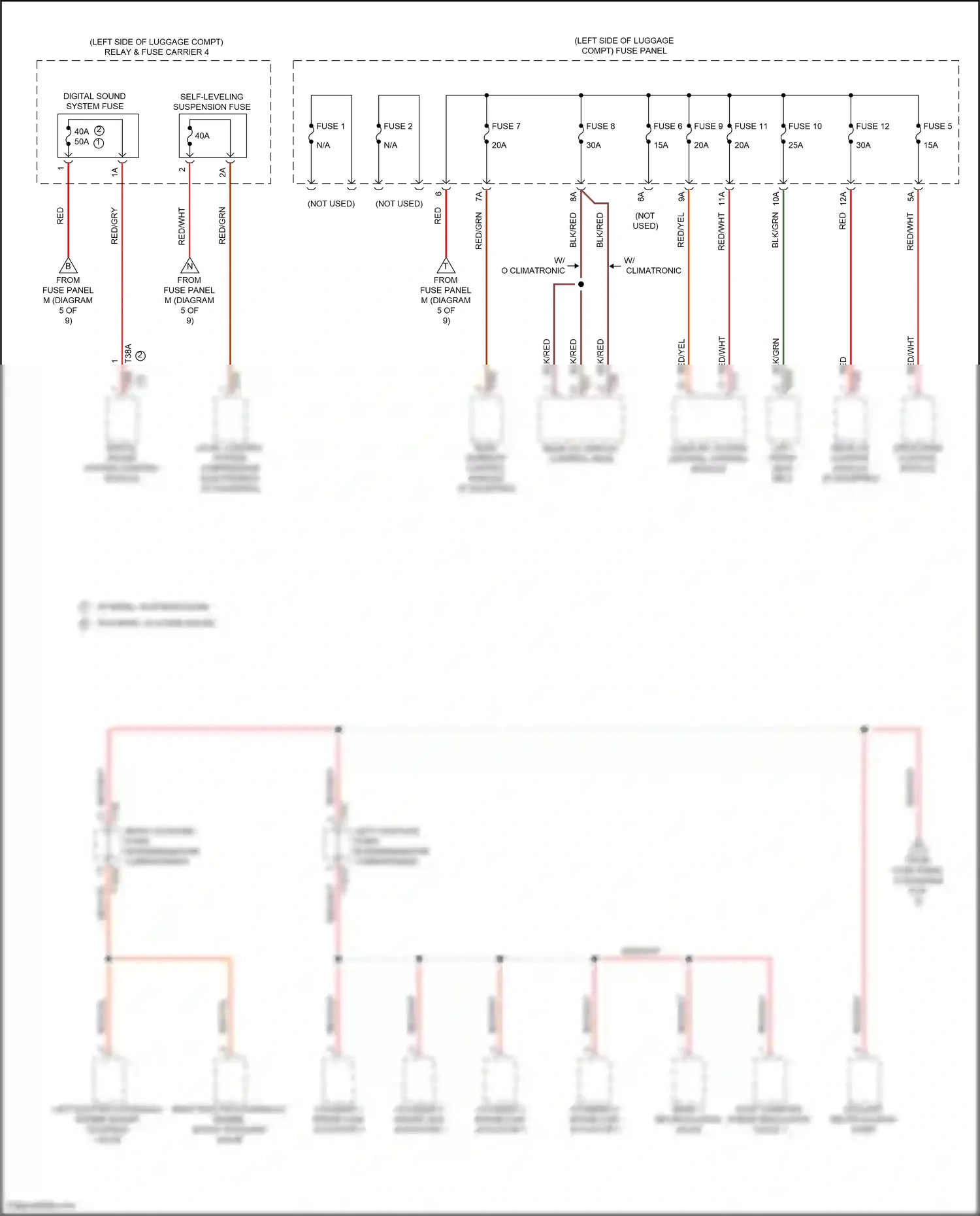 Audi S6 C8 (2019-2024) fuse 6 wiring diagram  (18 of 24)