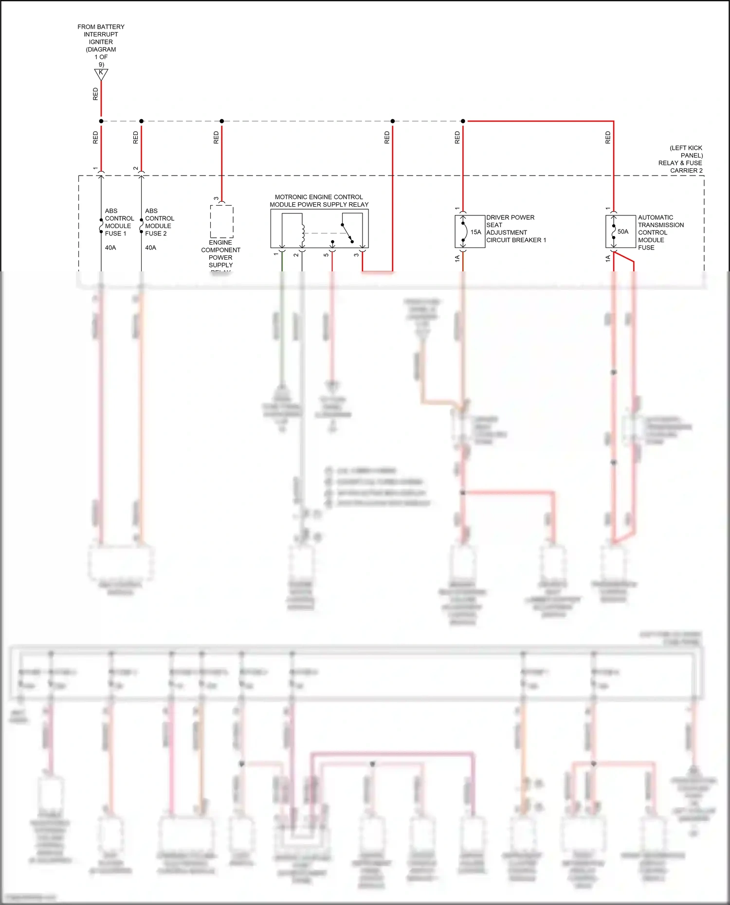 Audi S6 C8 (2019-2024) fuse 7 wiring diagram  (16 of 30)
