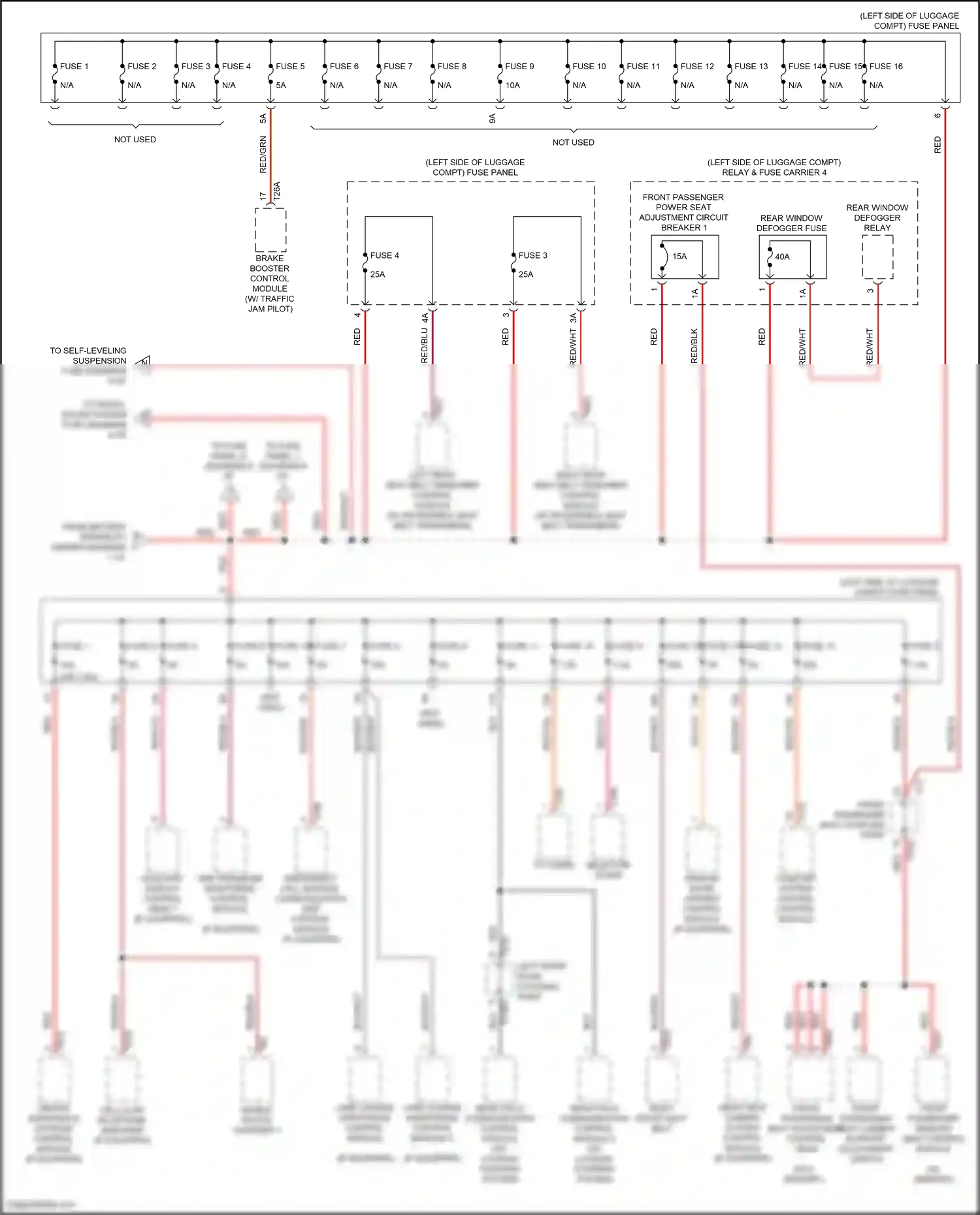 Audi S6 C8 (2019-2024) fuse 9 wiring diagram  (25 of 35)