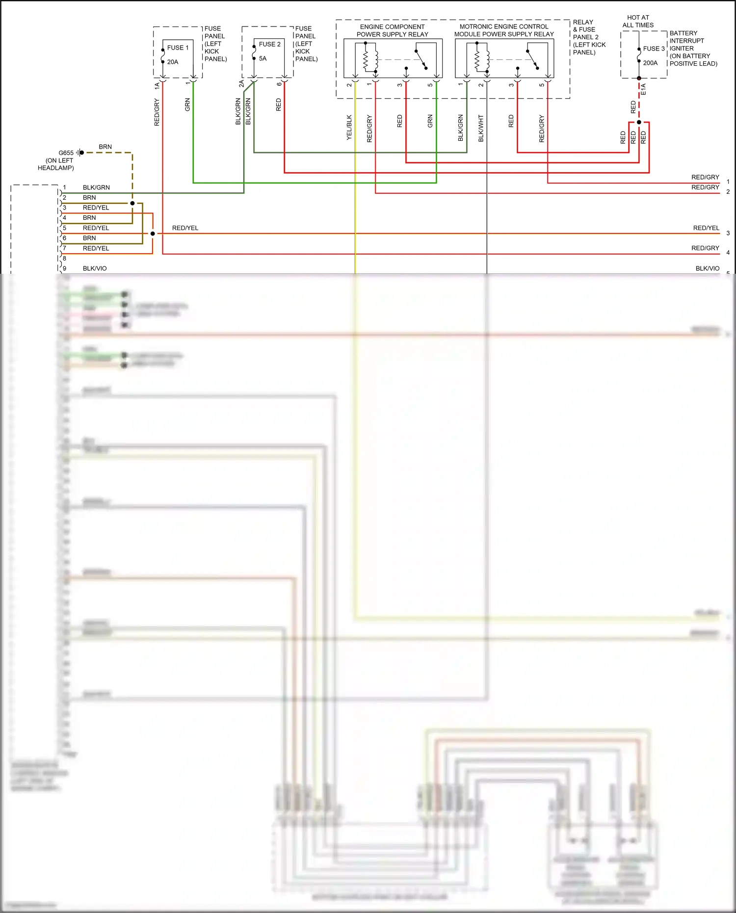 Audi S6 C8 (2019-2024) grn wiring diagram  (164 of 166)