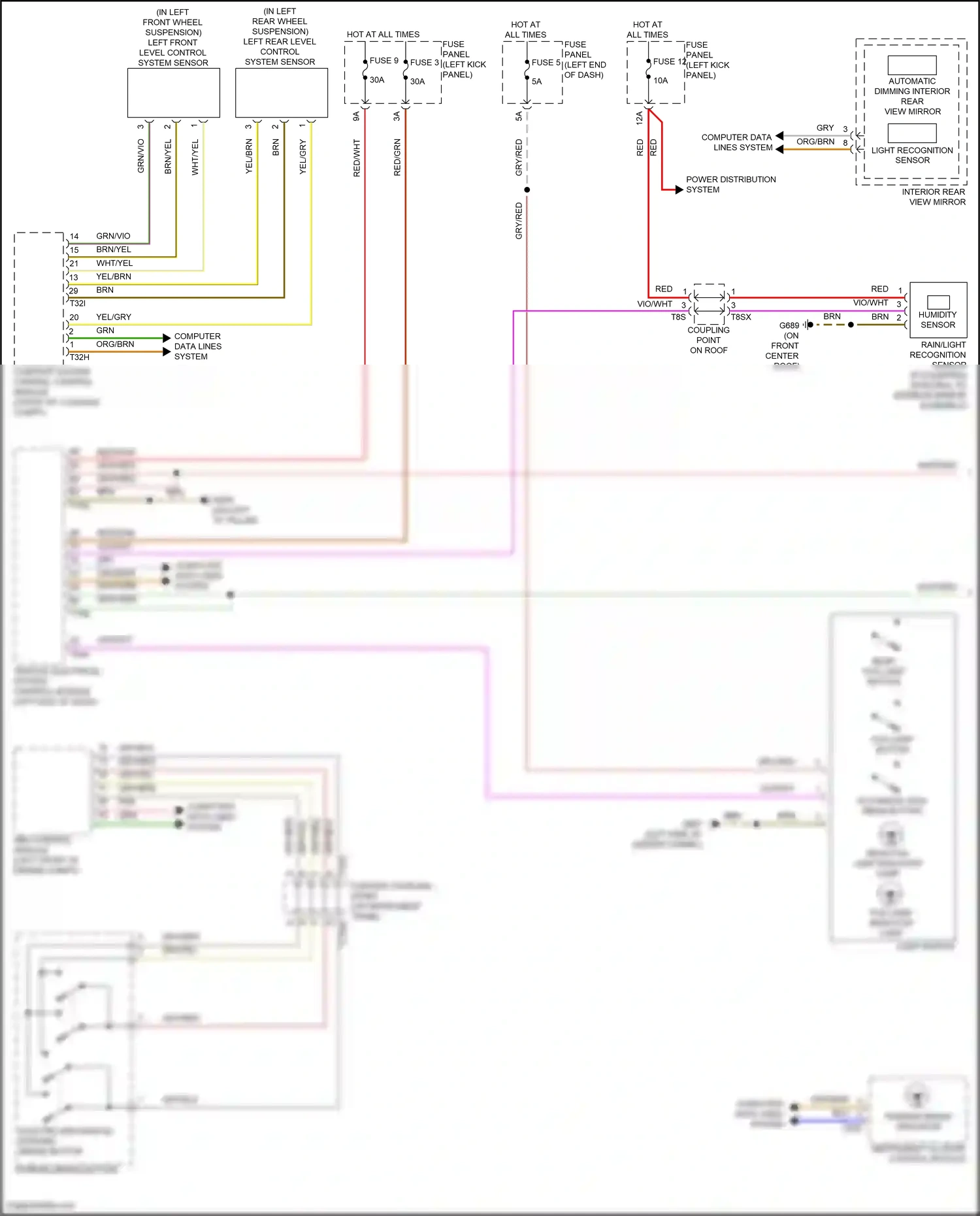 Audi S6 C8 (2019-2024) grn wiring diagram  (113 of 166)