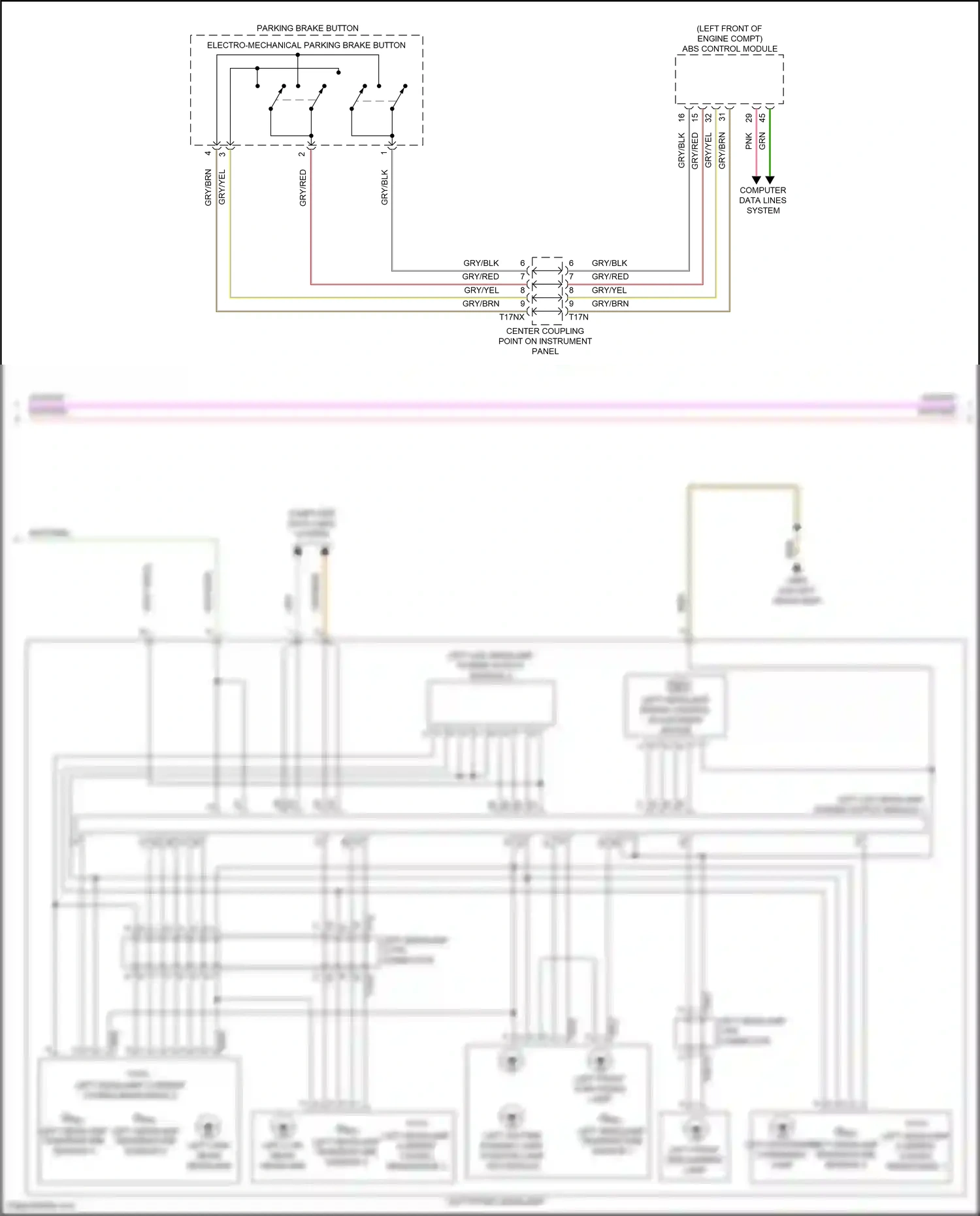 Audi S6 C8 (2019-2024) gry/blk wiring diagram  (18 of 34)