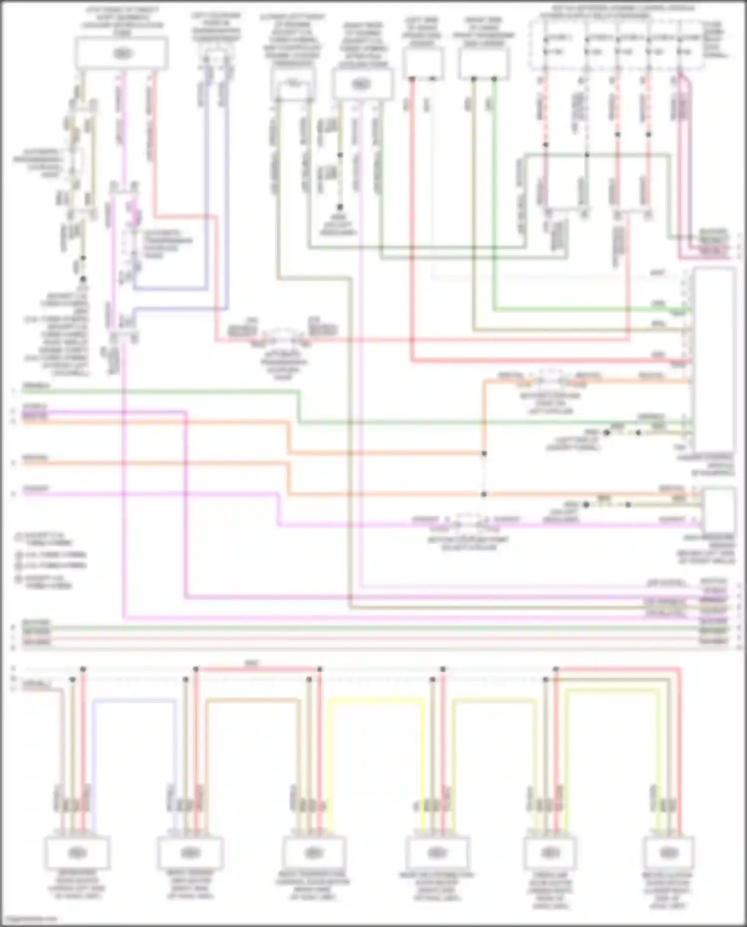 Wiring diagram map controlled engine cooling thermostat for Audi S6 C8 (2019-2024) (1 of 6)