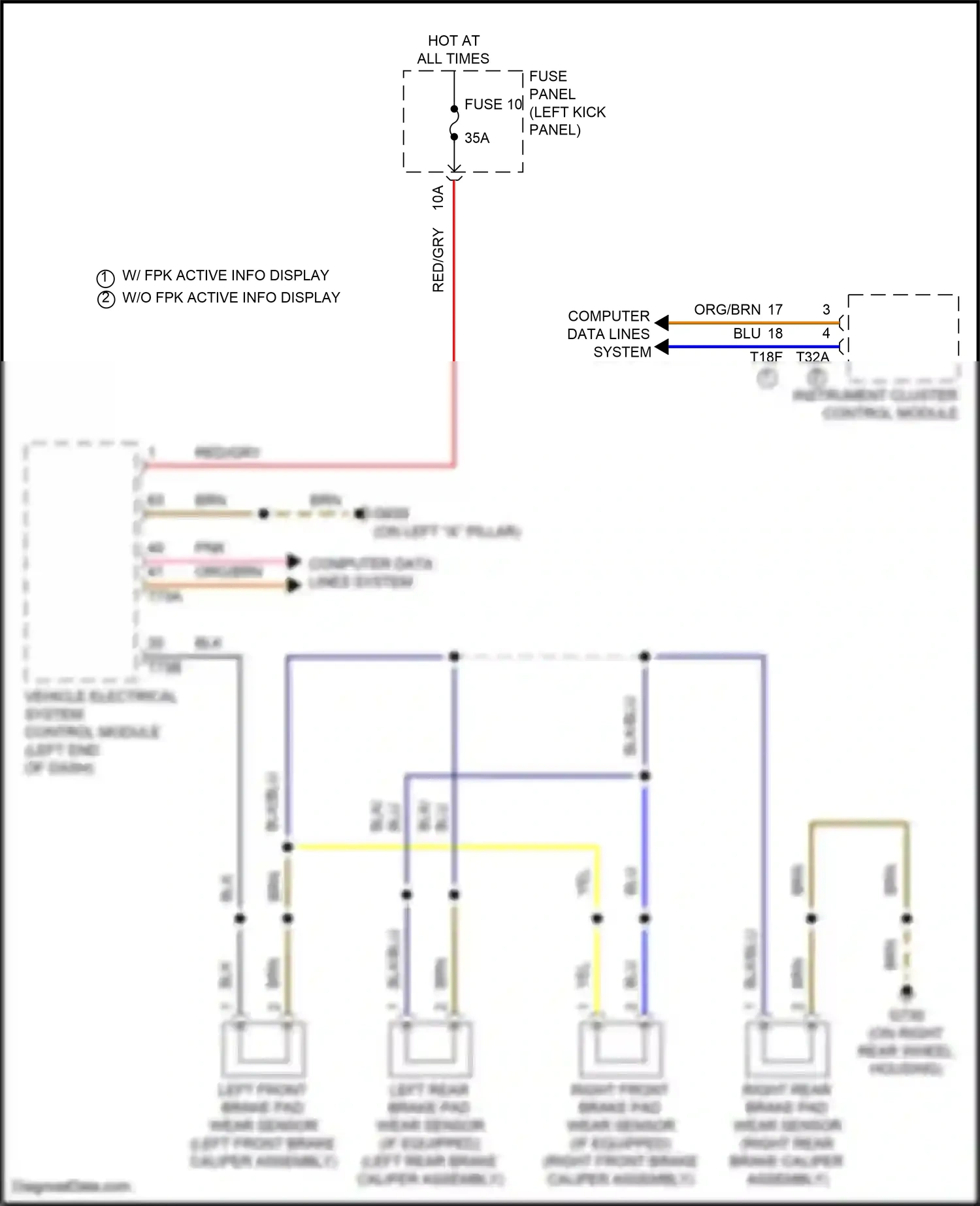 Audi S6 C8 (2019-2024) org/brn wiring diagram  (51 of 143)