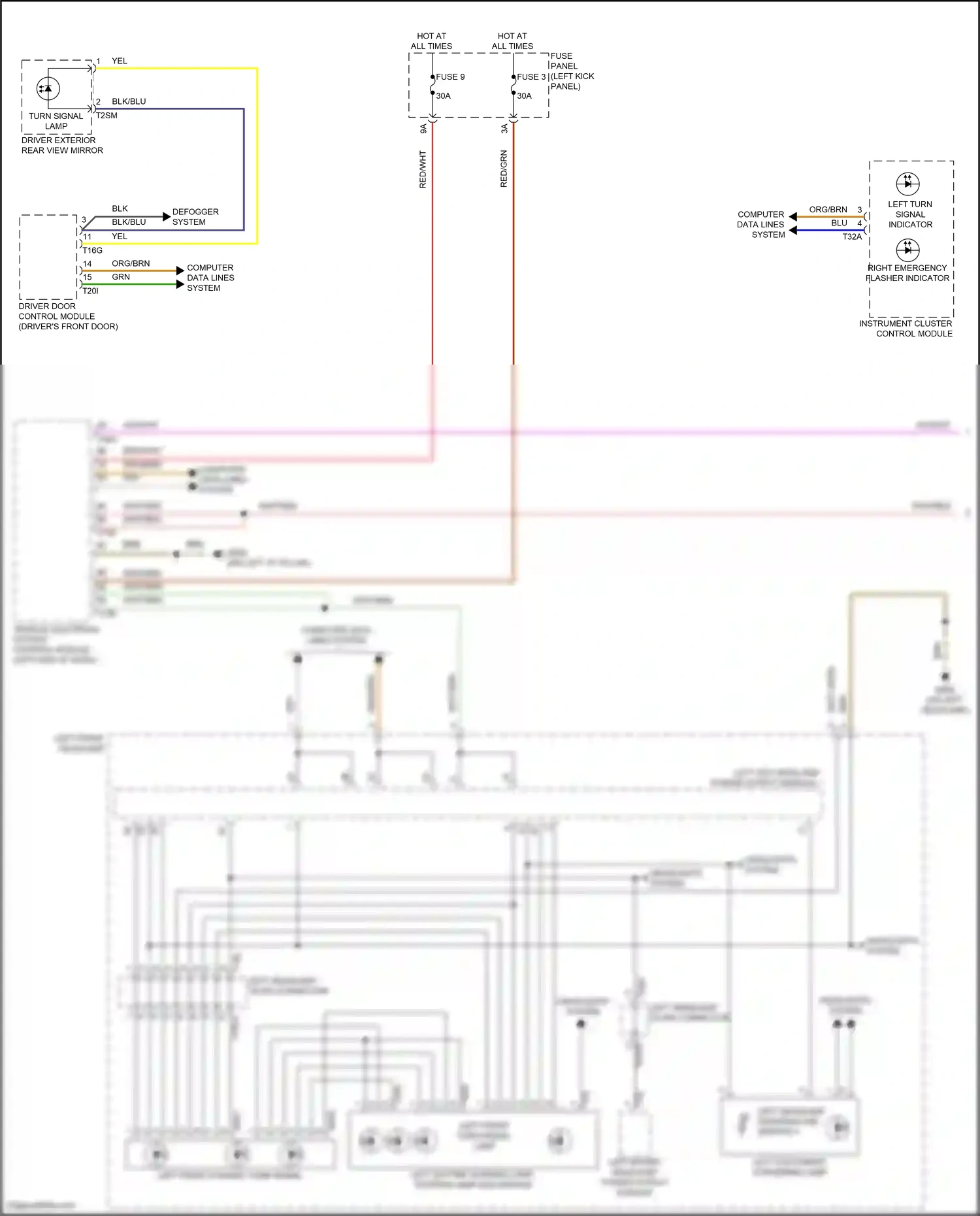 Audi S6 C8 (2019-2024) org/brn wiring diagram  (135 of 143)