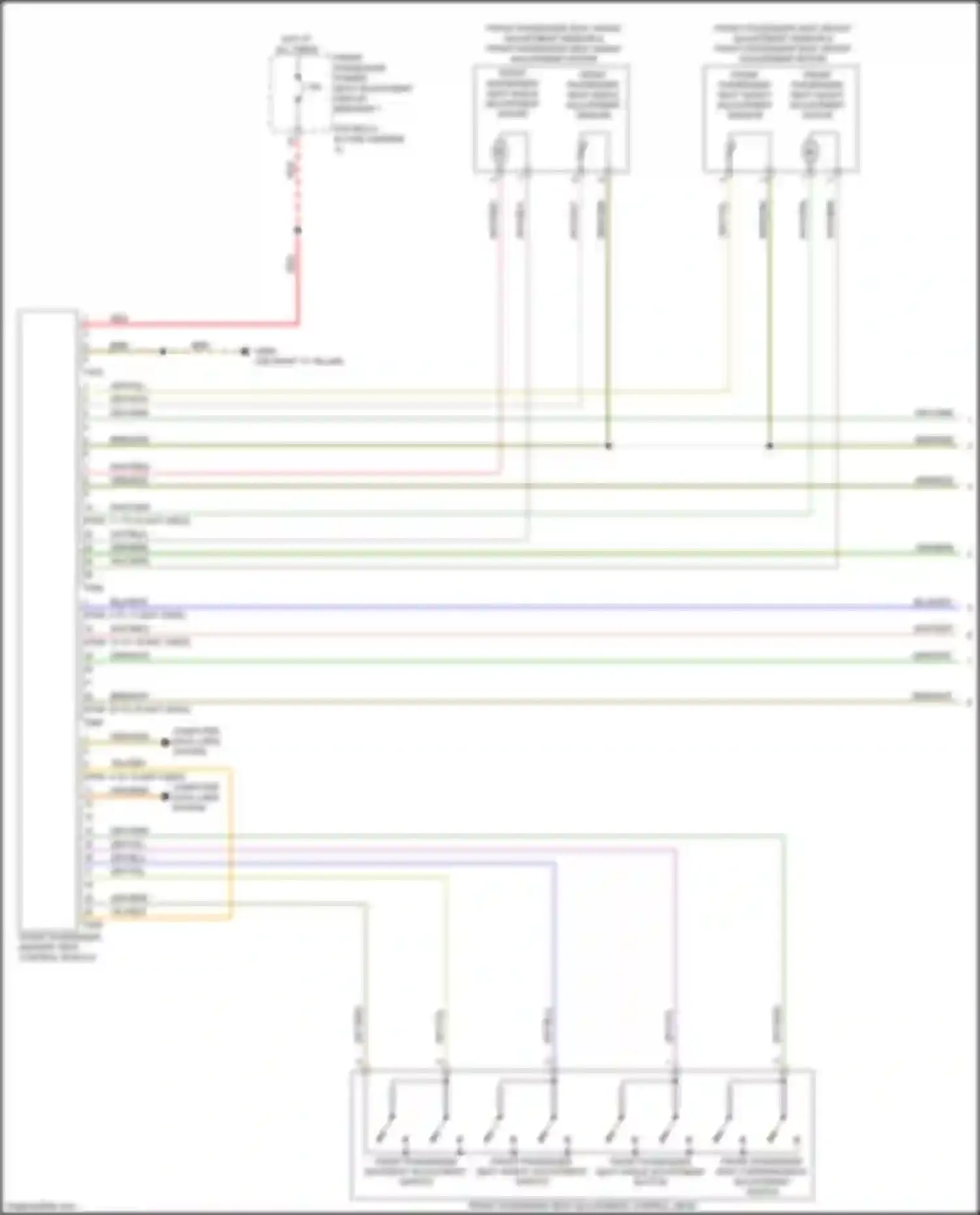 Wiring diagram org/grn for Audi S6 C8 (2019-2024) (6 of 6)