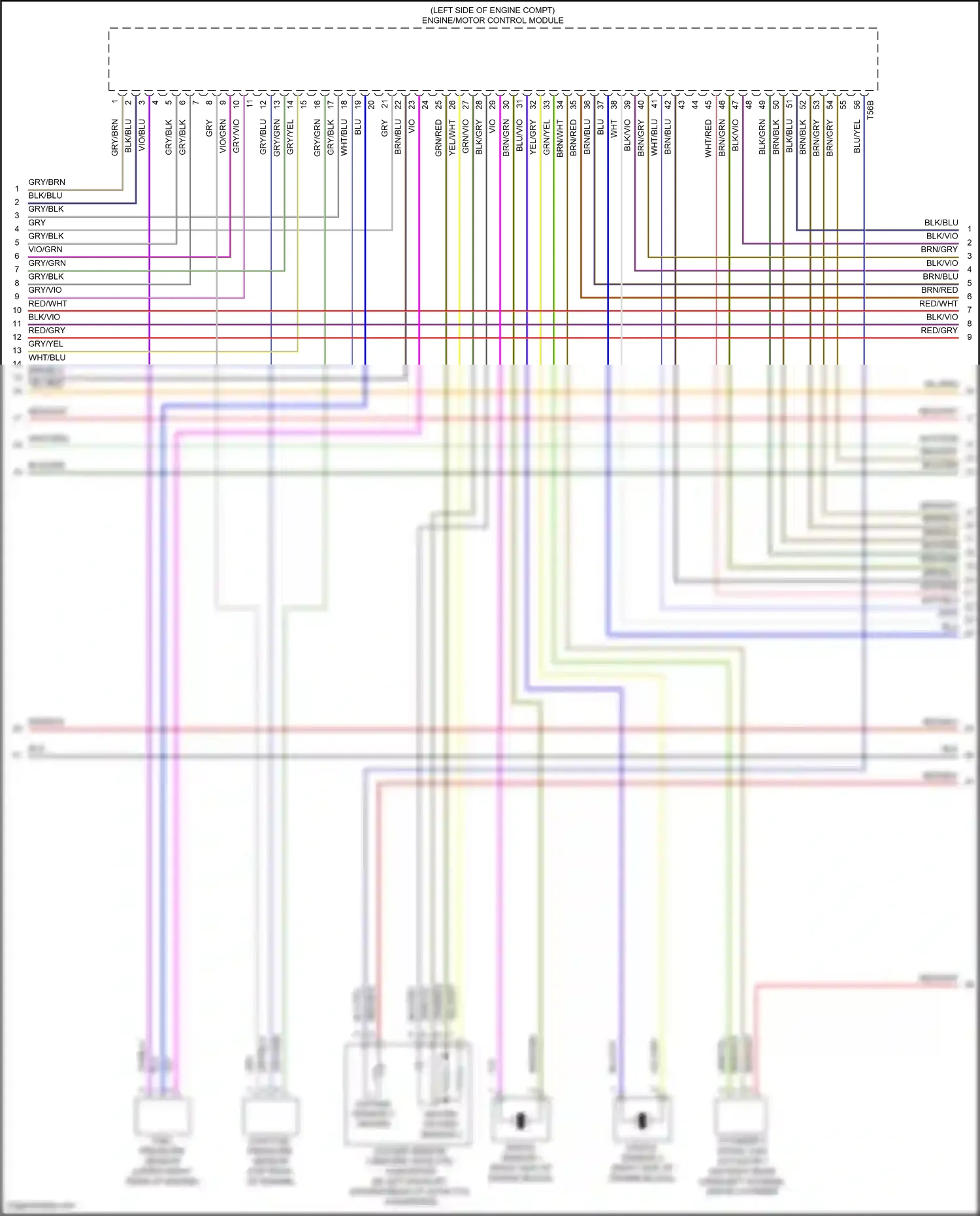 Audi S6 C8 (2019-2024) vio/grn wiring diagram  (12 of 12)