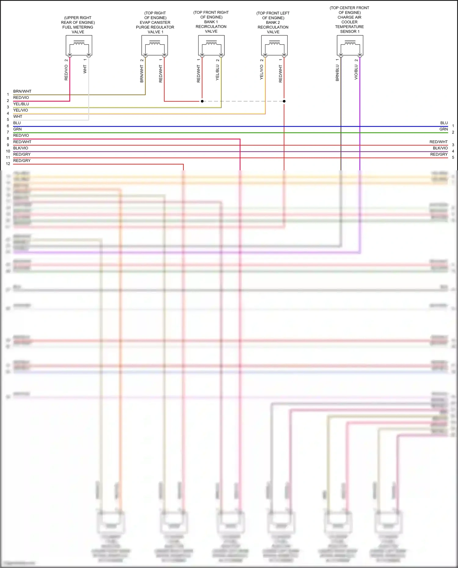 Audi S6 C8 (2019-2024) yel/blu wiring diagram  (19 of 19)