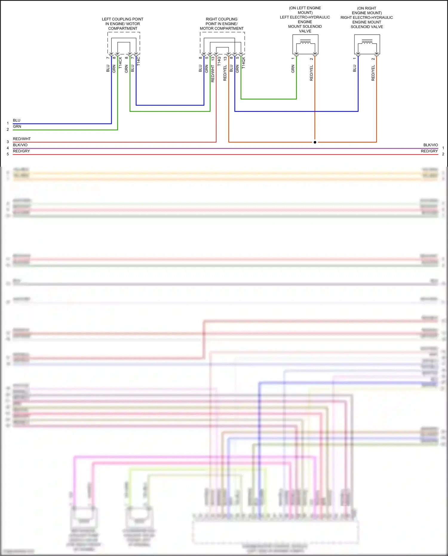Audi S6 C8 (2019-2024) yel/blu wiring diagram  (15 of 19)