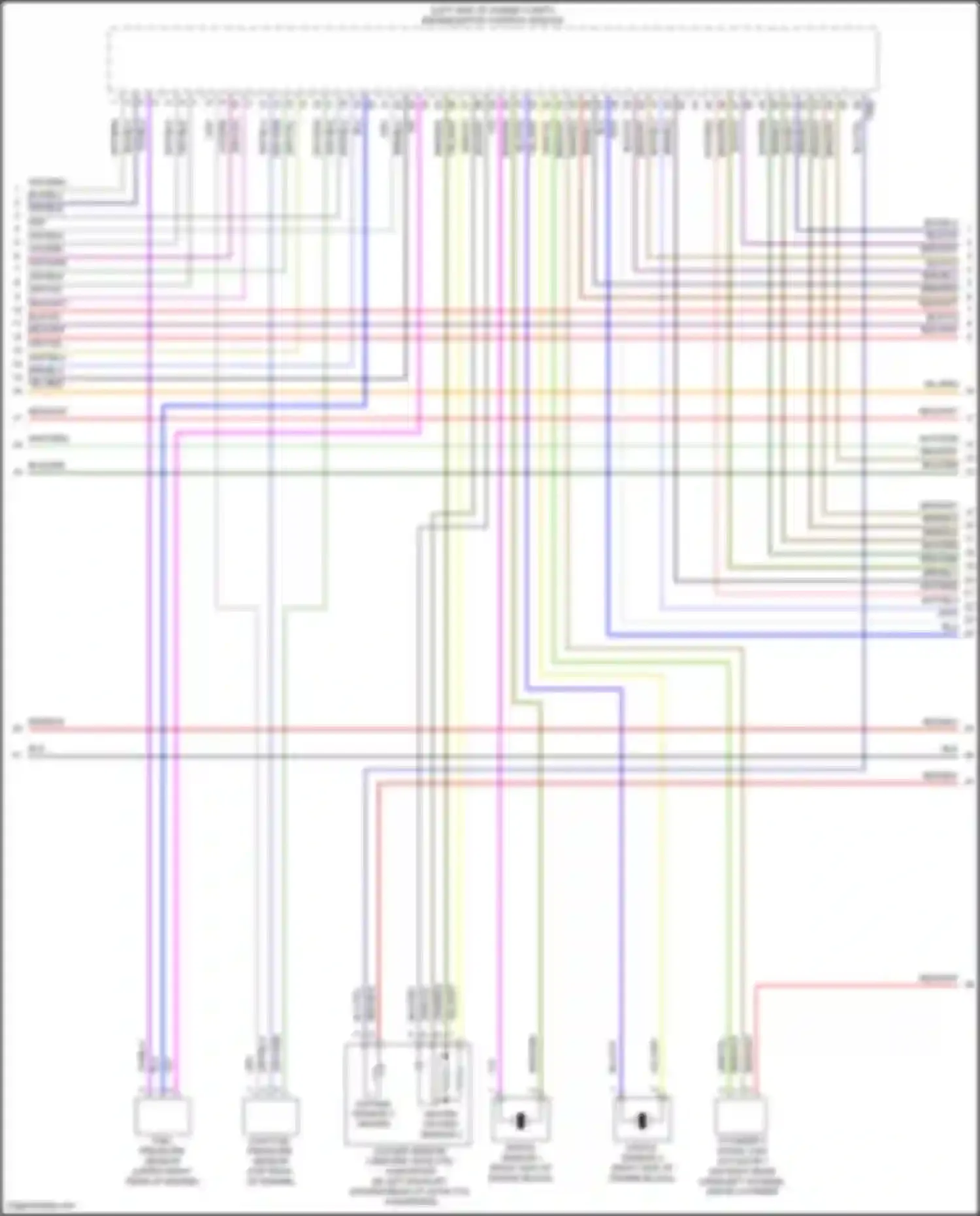 Wiring diagram yel/wht for Audi S6 C8 (2019-2024) (8 of 8)