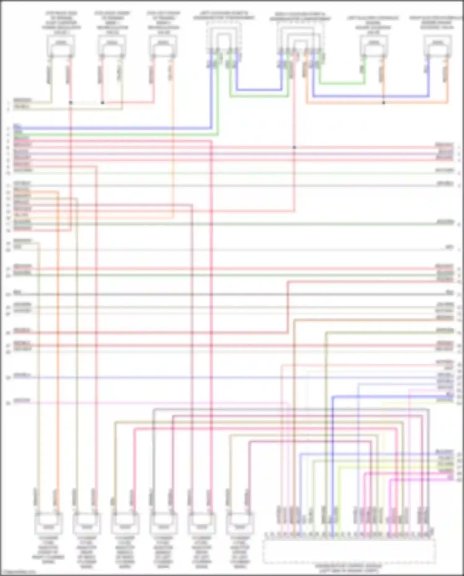 S7 Audi 4K (2019-2024): Wiring diagram engine performance 2.9l turbo, engine controls circuit (8 of 10)