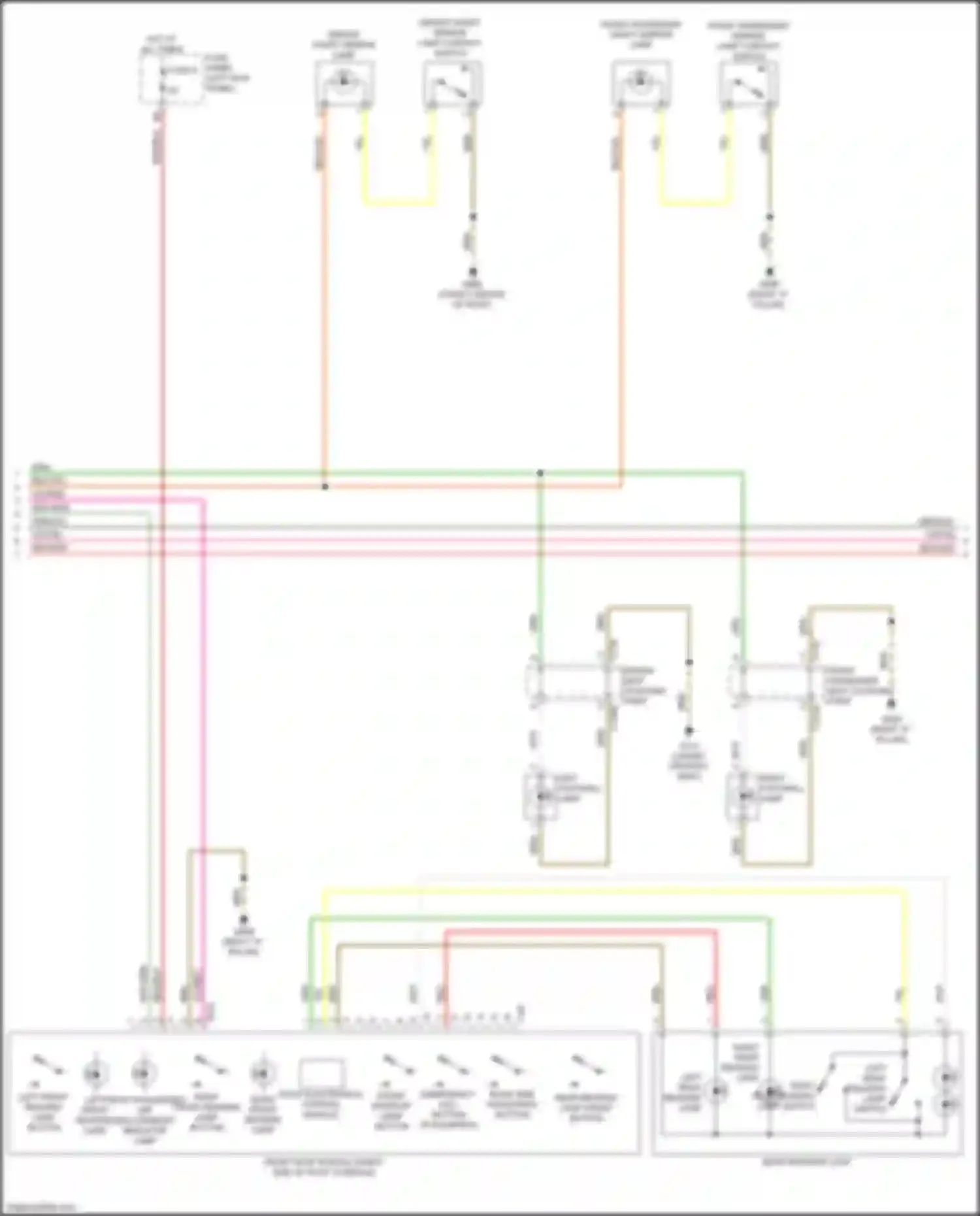 S7 Audi 4K (2019-2024): Courtesy lamps circuit (2 of 6)