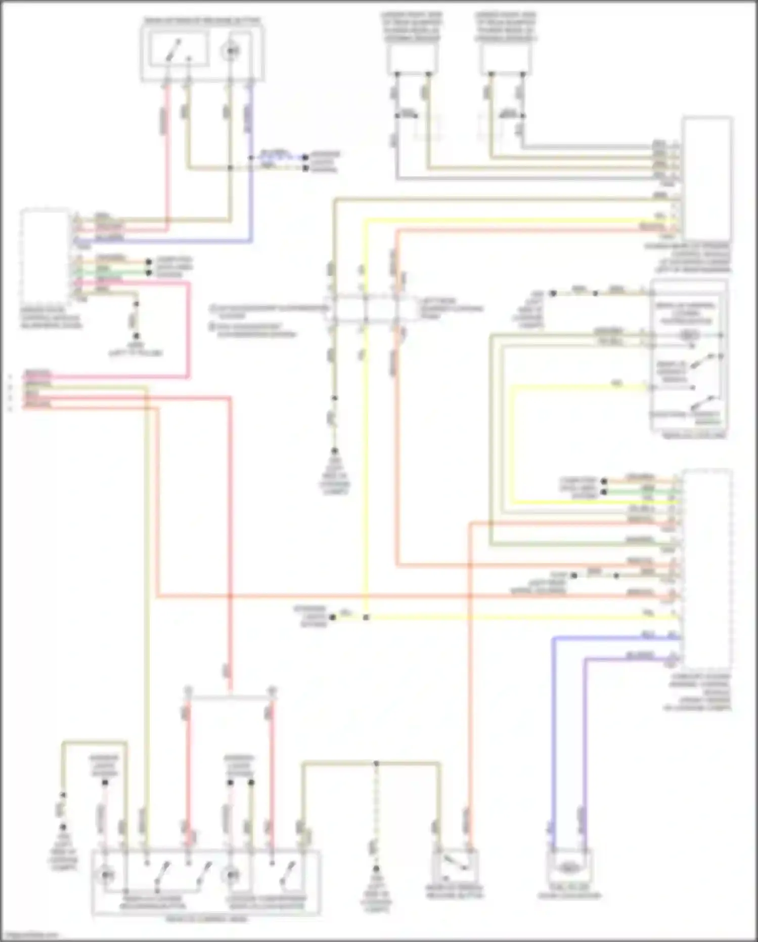 Wiring diagram blu/brn for Audi S7 4K (2019-2024) (10 of 23)