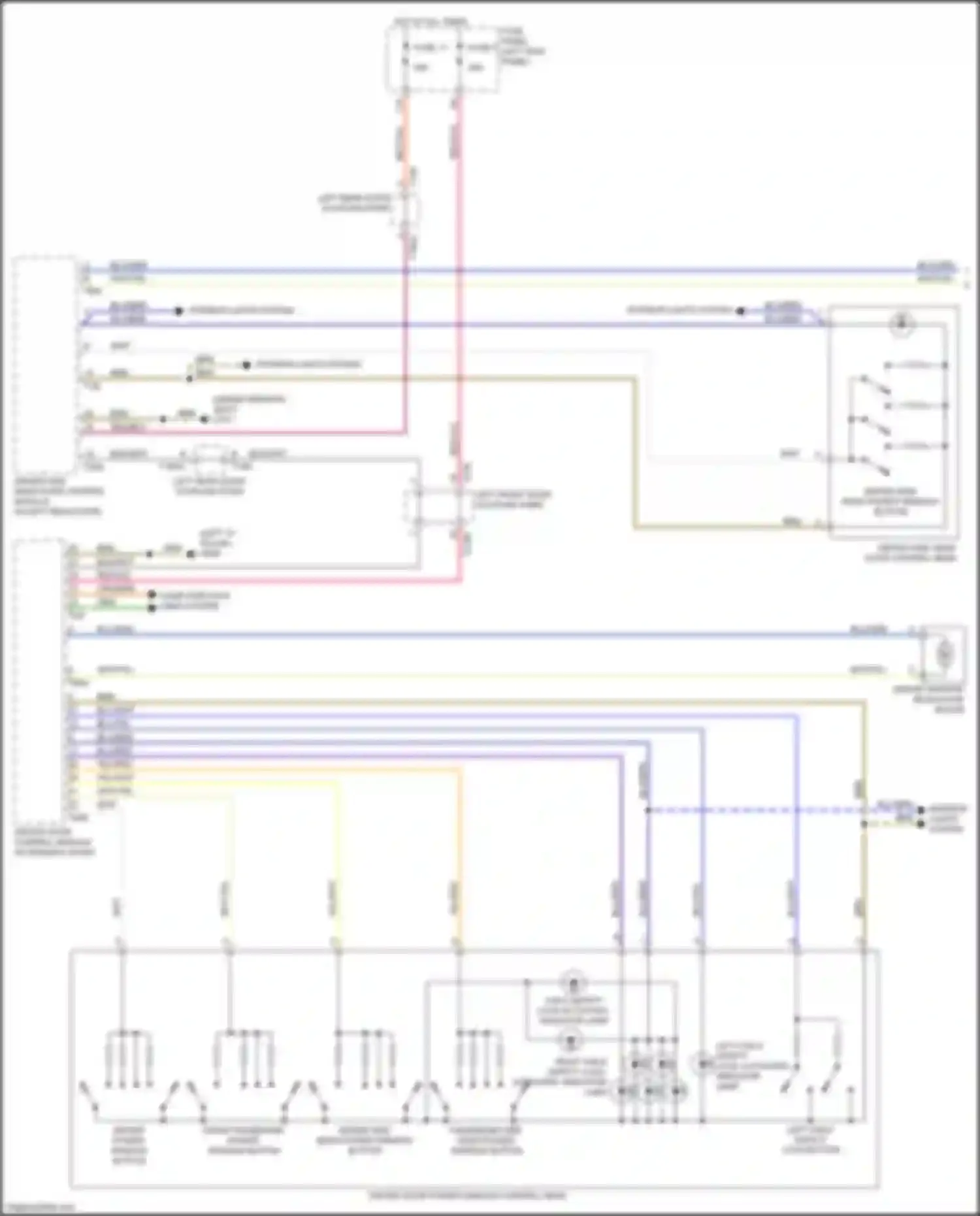 Wiring diagram computer data lines system for Audi S7 4K (2019-2024) (127 of 140)