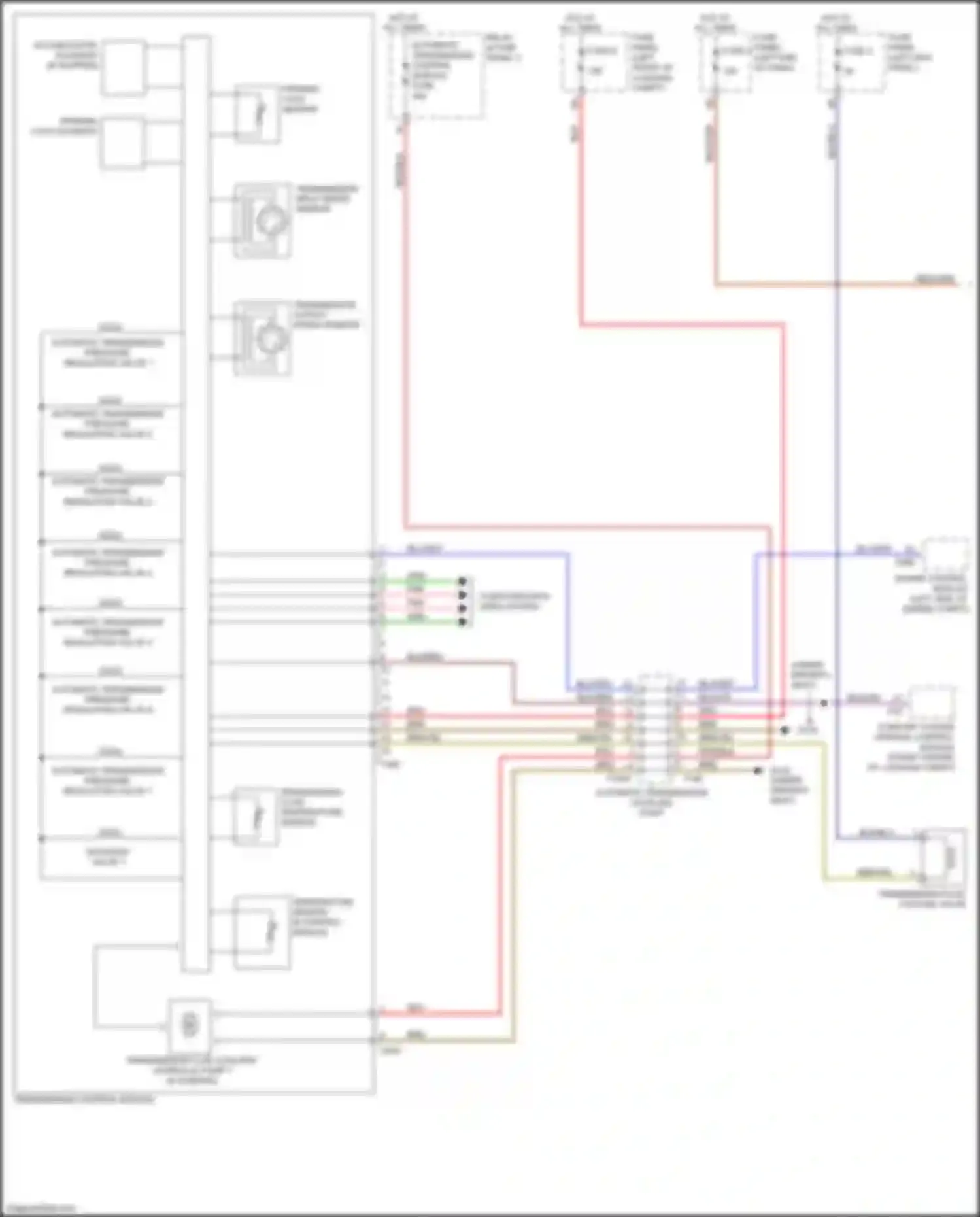 Wiring diagram computer data lines system for Audi S7 4K (2019-2024) (82 of 140)