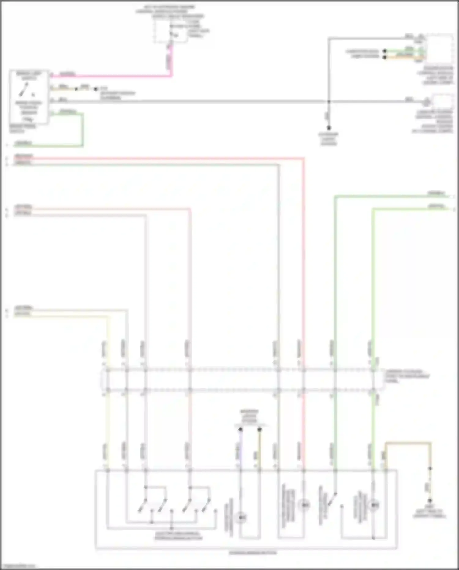 Wiring diagram computer data lines system for Audi S7 4K (2019-2024) (111 of 140)