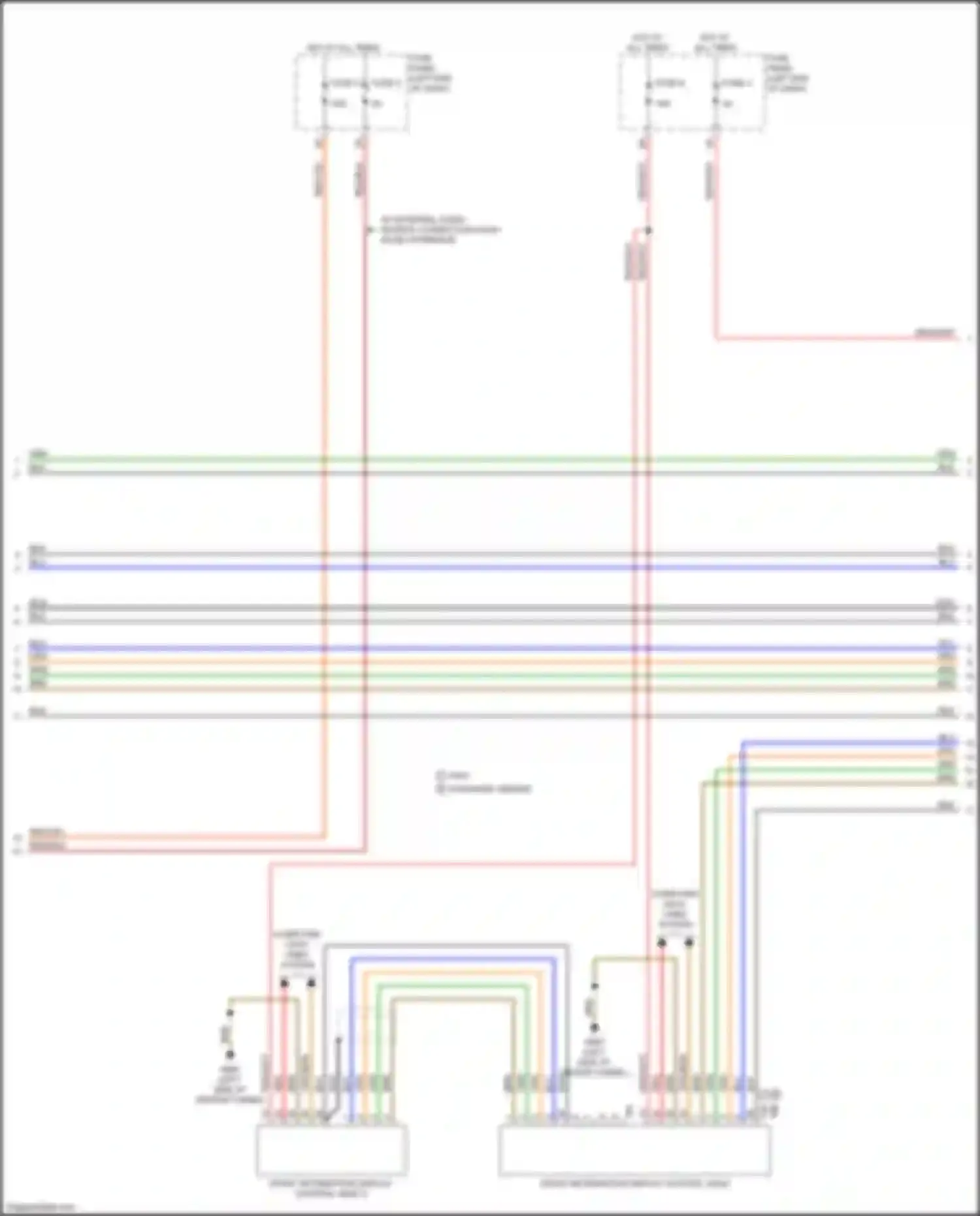 Wiring diagram fuse panel g for Audi S7 4K (2019-2024) (8 of 18)