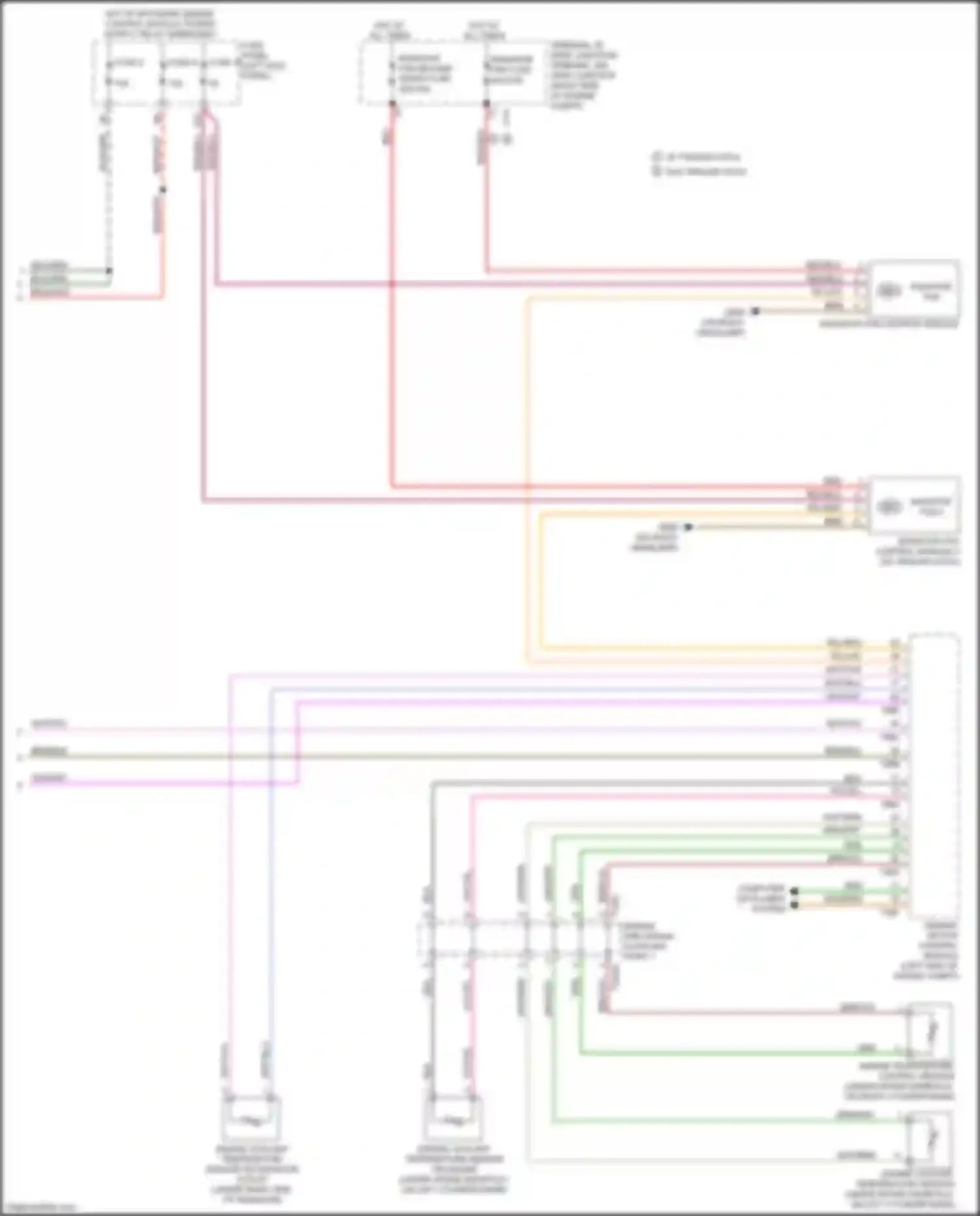 Wiring diagram hot w/ motronic engine control module power supply relay energized for Audi S7 4K (2019-2024) (3 of 10)