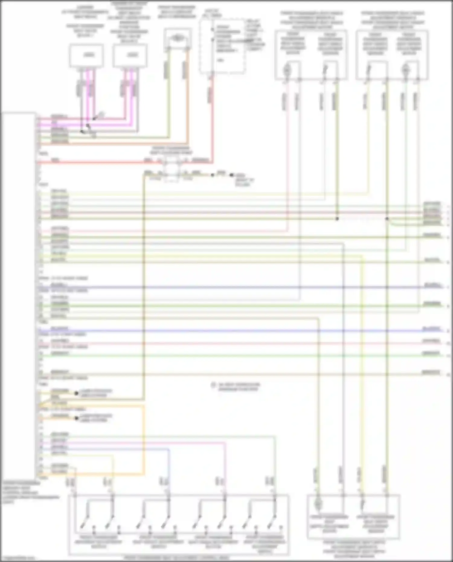 Wiring diagram yel/red for Audi S7 4K (2019-2024) (7 of 28)