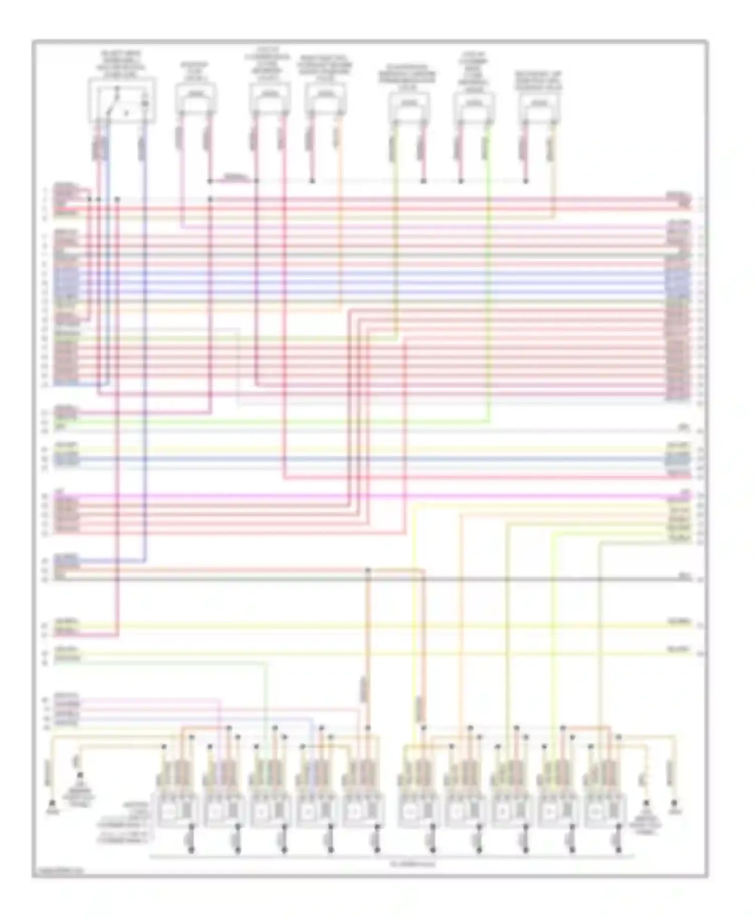 S8 Audi D3 facelift (2007-2011): Wiring diagram engine performance 5.2l (5 of 8)