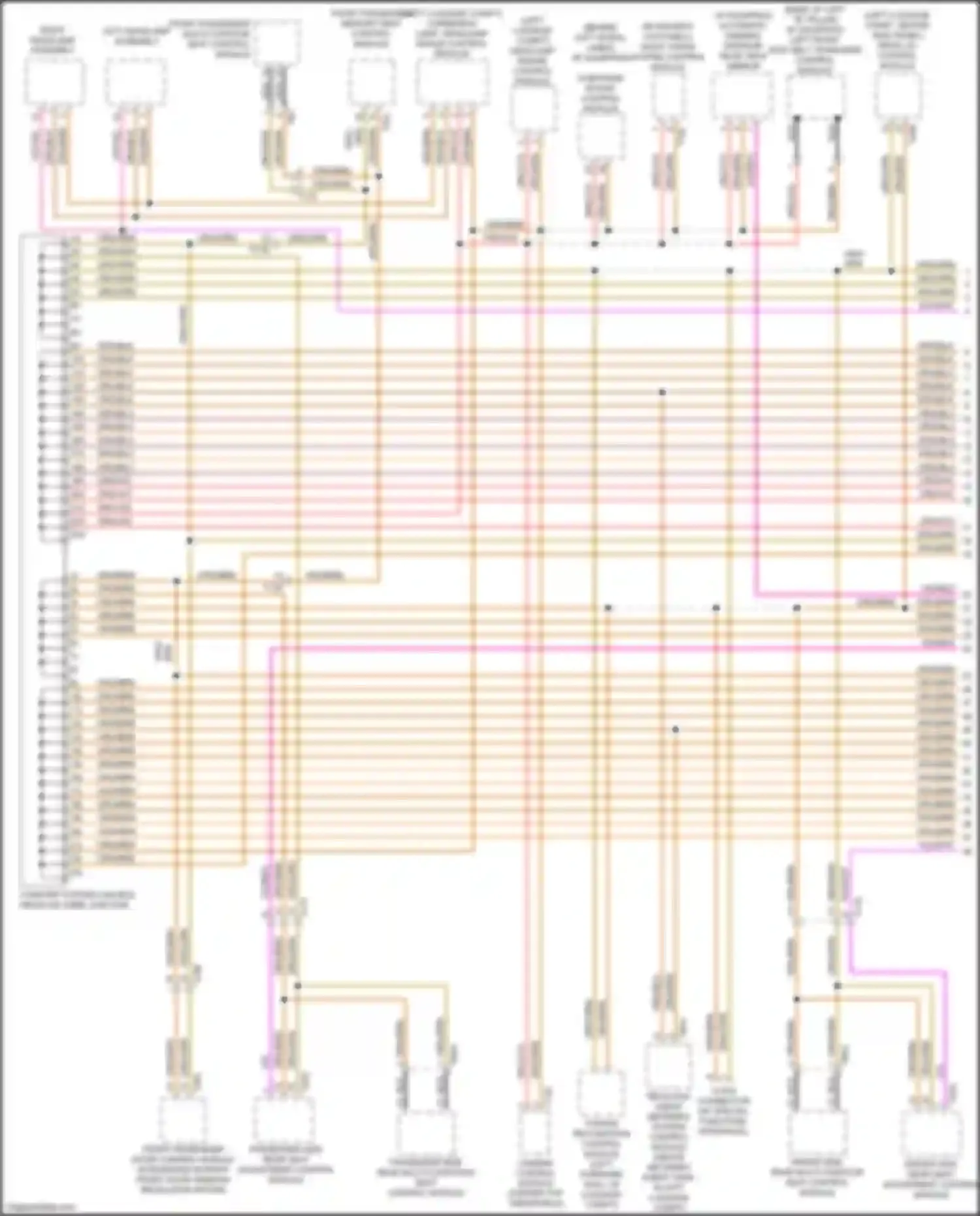S8 Audi D4 facelift (2013-2018): Computer data lines circuit (1 of 5)