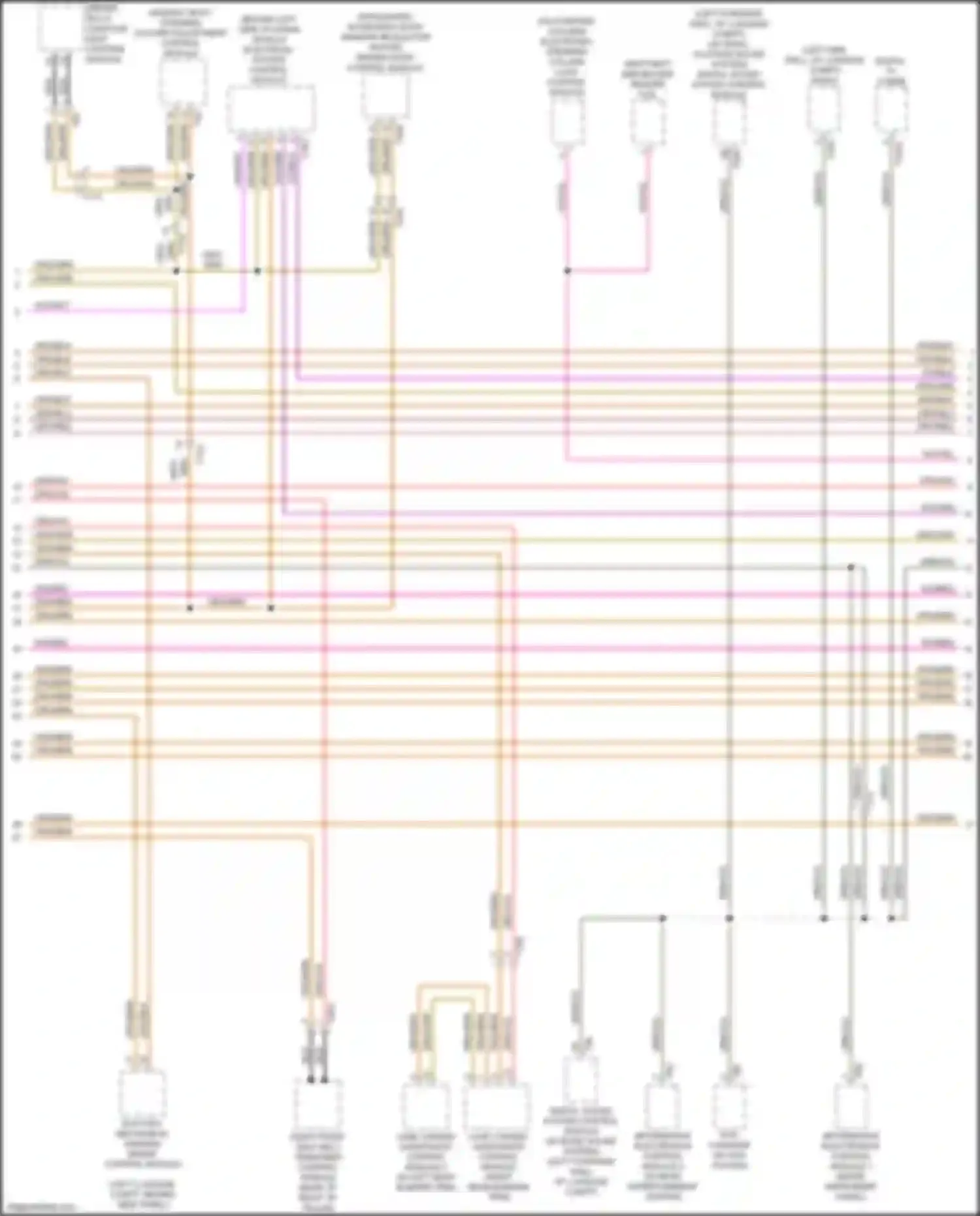 S8 Audi D4 facelift (2013-2018): Computer data lines circuit (3 of 5)