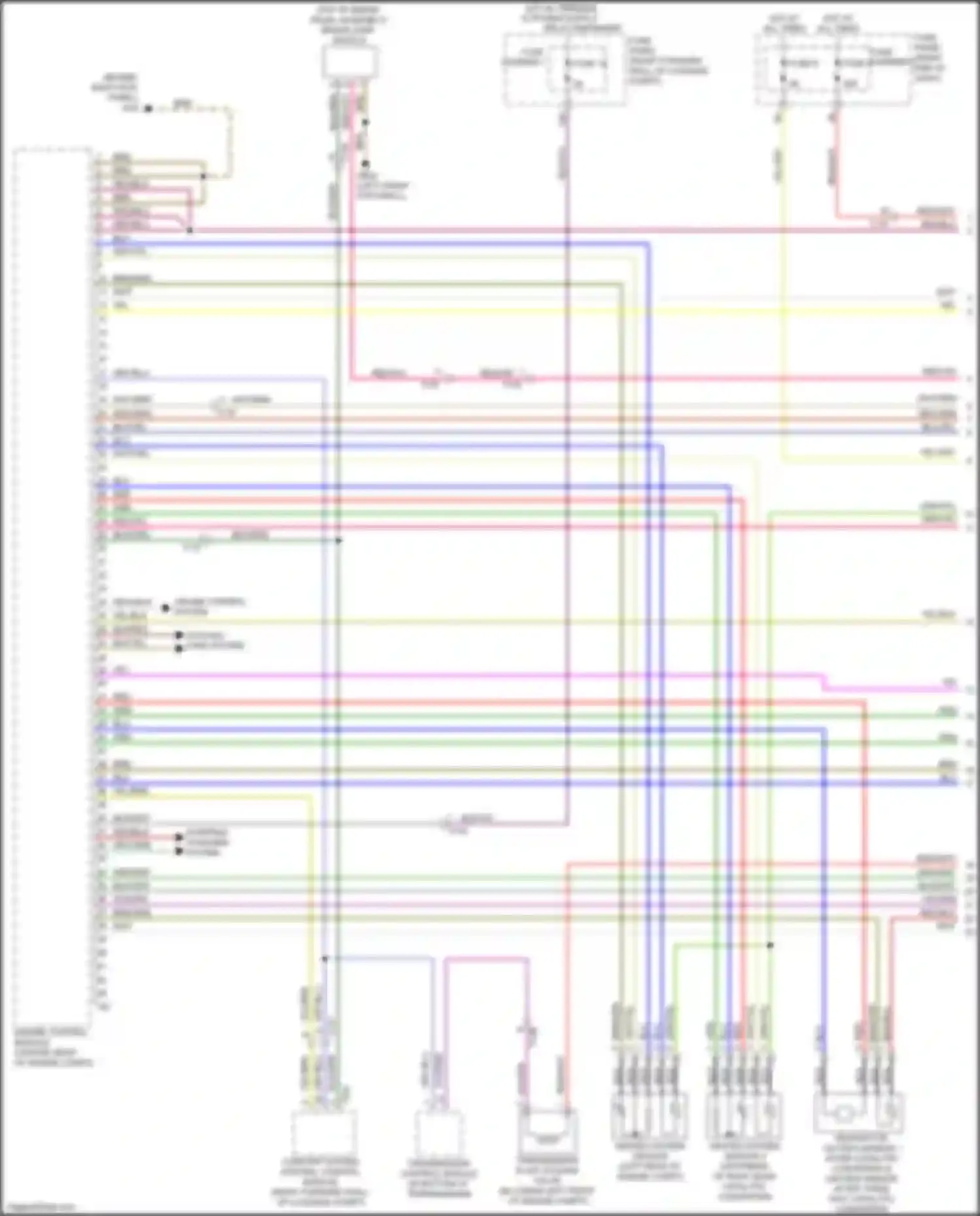 S8 Audi D4 facelift (2013-2018): Wiring diagram engine performance 4.0l turbo (1 of 11)