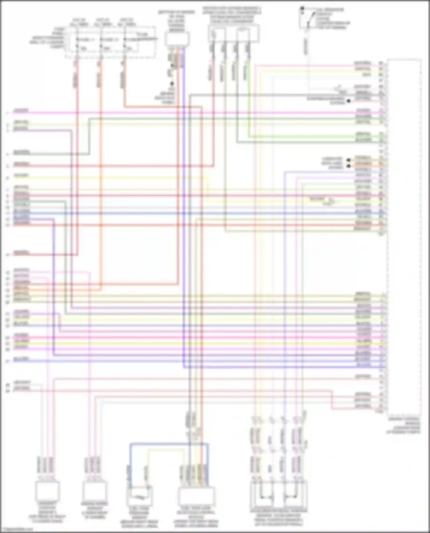 S8 Audi D4 facelift (2013-2018): Wiring diagram engine performance 4.0l turbo (11 of 11)