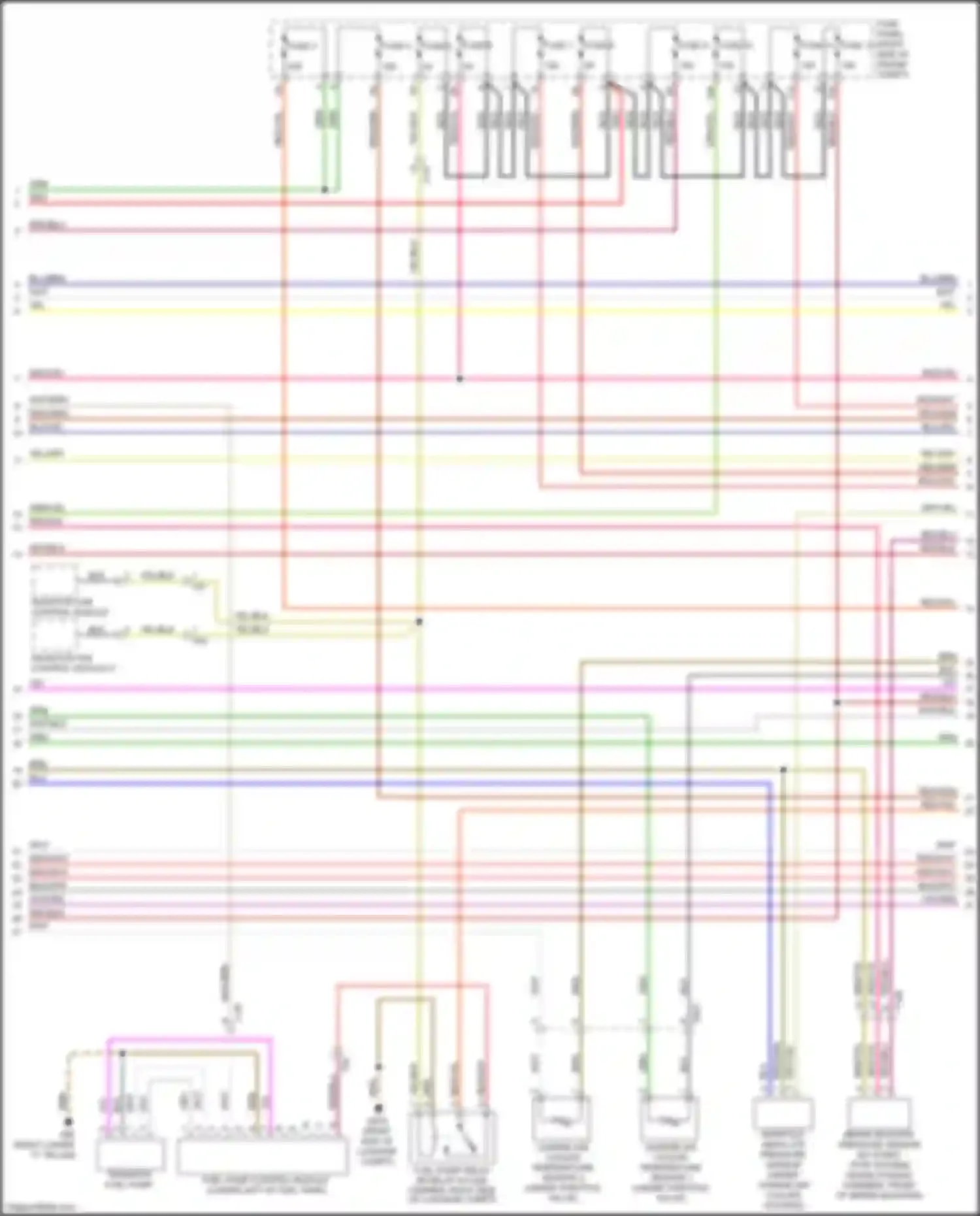 S8 Audi D4 facelift (2013-2018): Wiring diagram engine performance 4.0l turbo (3 of 11)