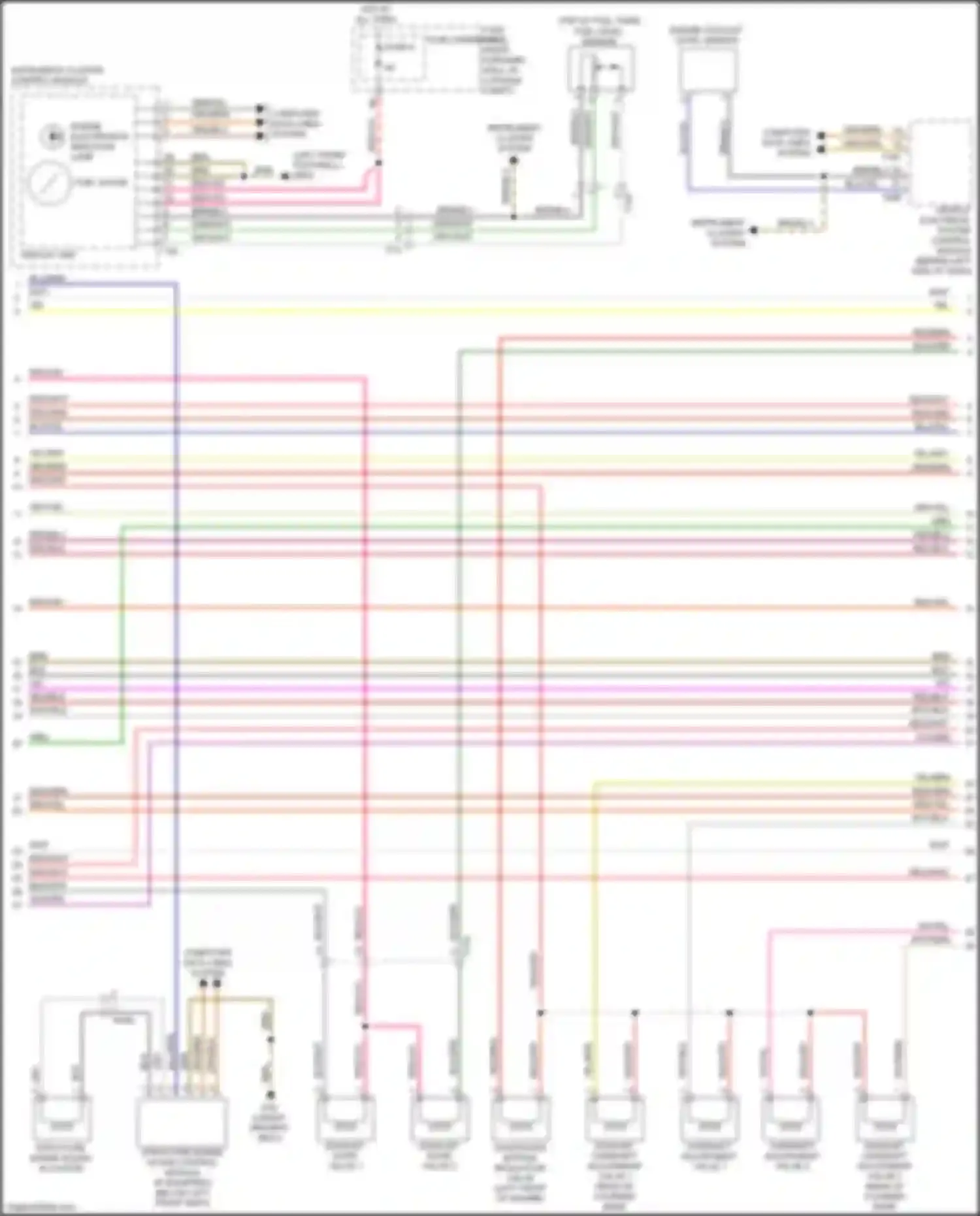 S8 Audi D4 facelift (2013-2018): Wiring diagram engine performance 4.0l turbo (4 of 11)