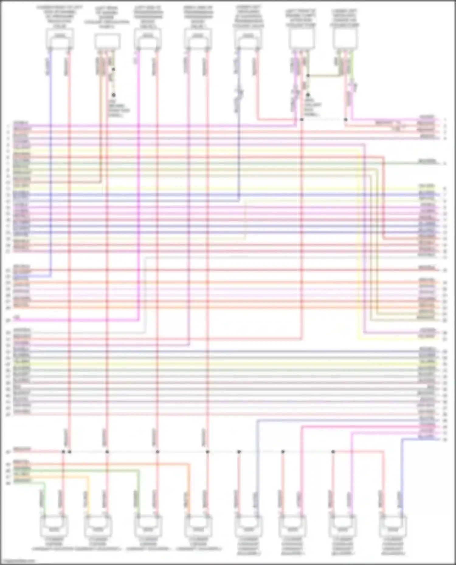 S8 Audi D4 facelift (2013-2018): Wiring diagram engine performance 4.0l turbo (9 of 11)