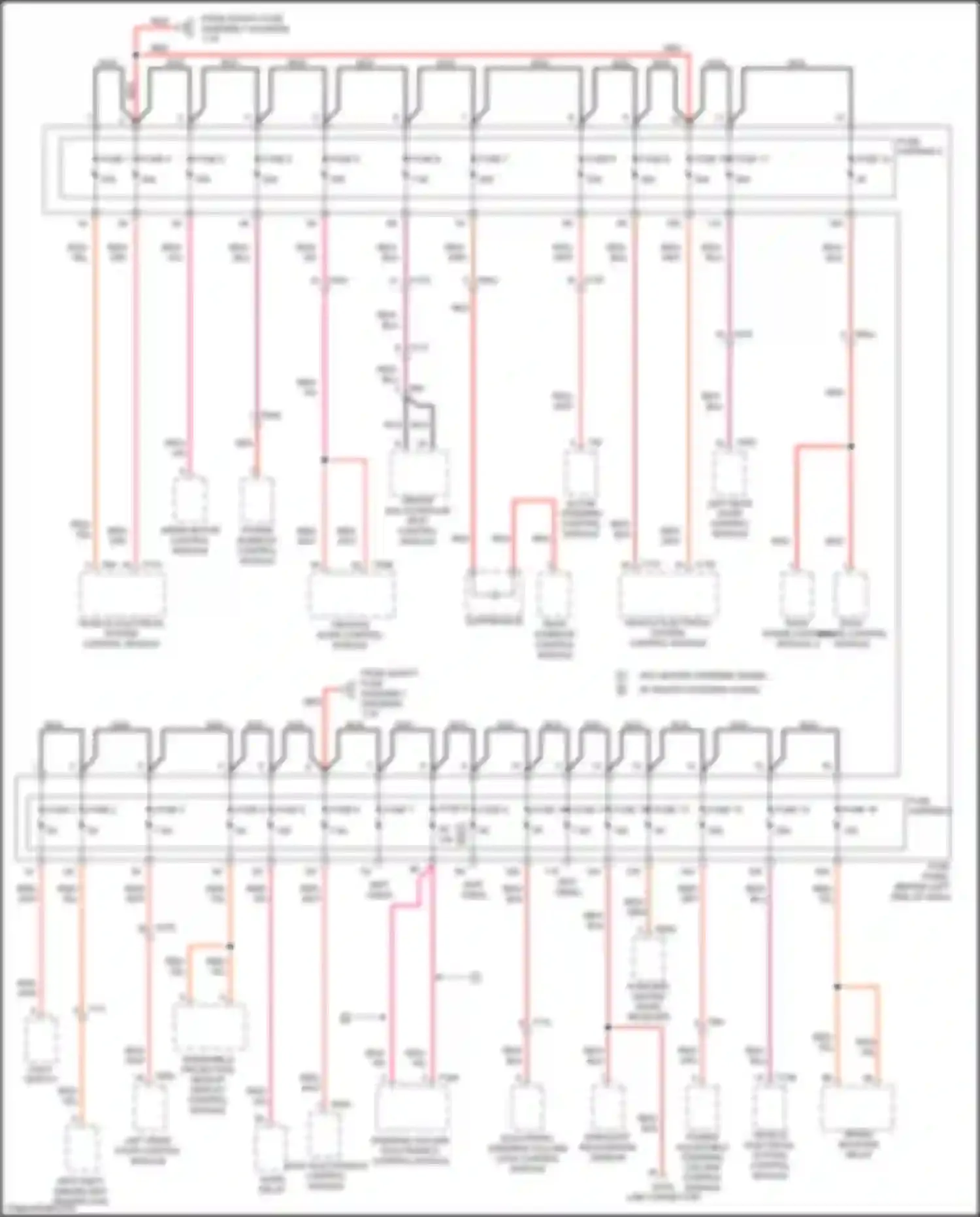 S8 Audi D4 facelift (2013-2018): Power distribution circuit (2 of 8)