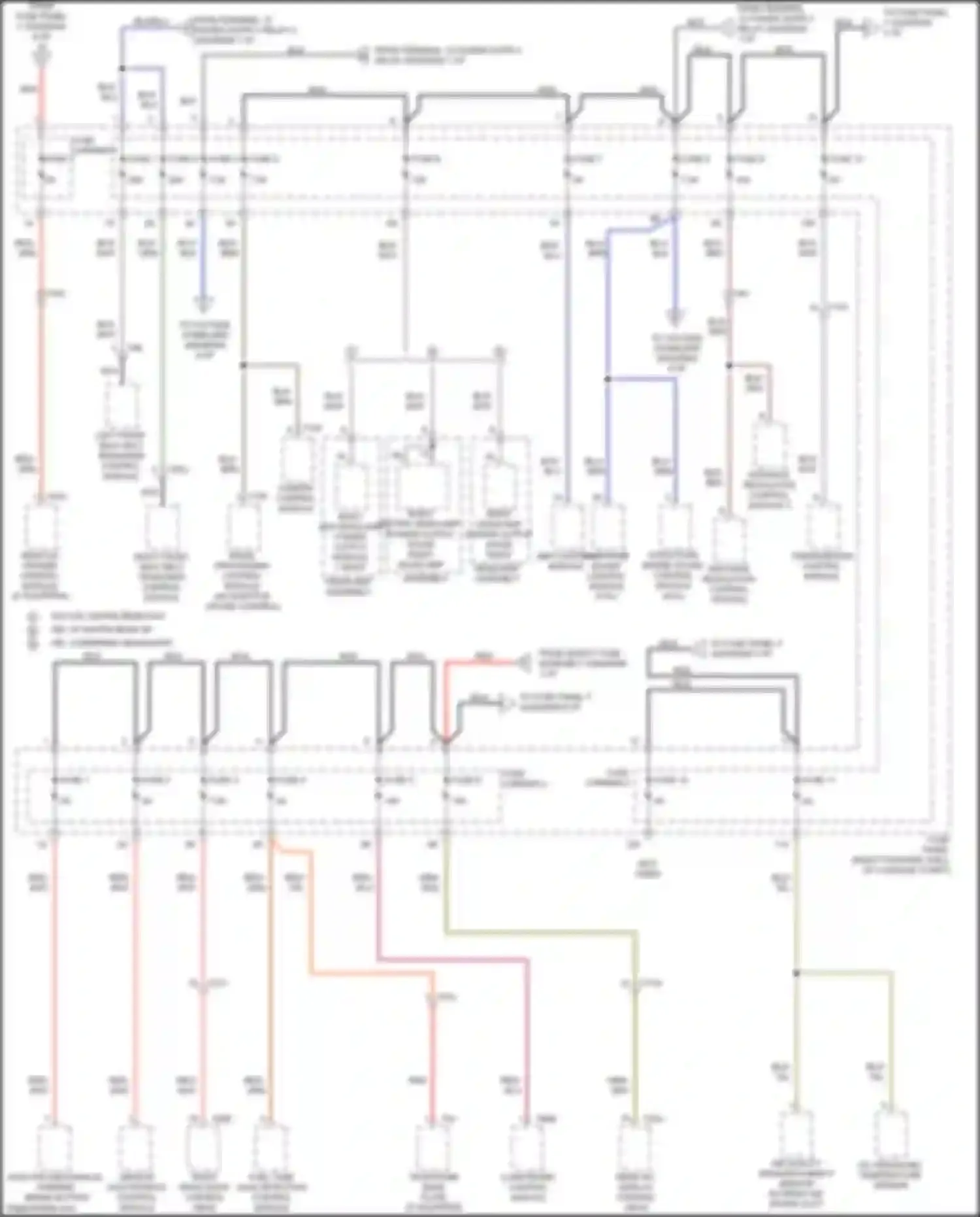 S8 Audi D4 facelift (2013-2018): Power distribution circuit (5 of 8)
