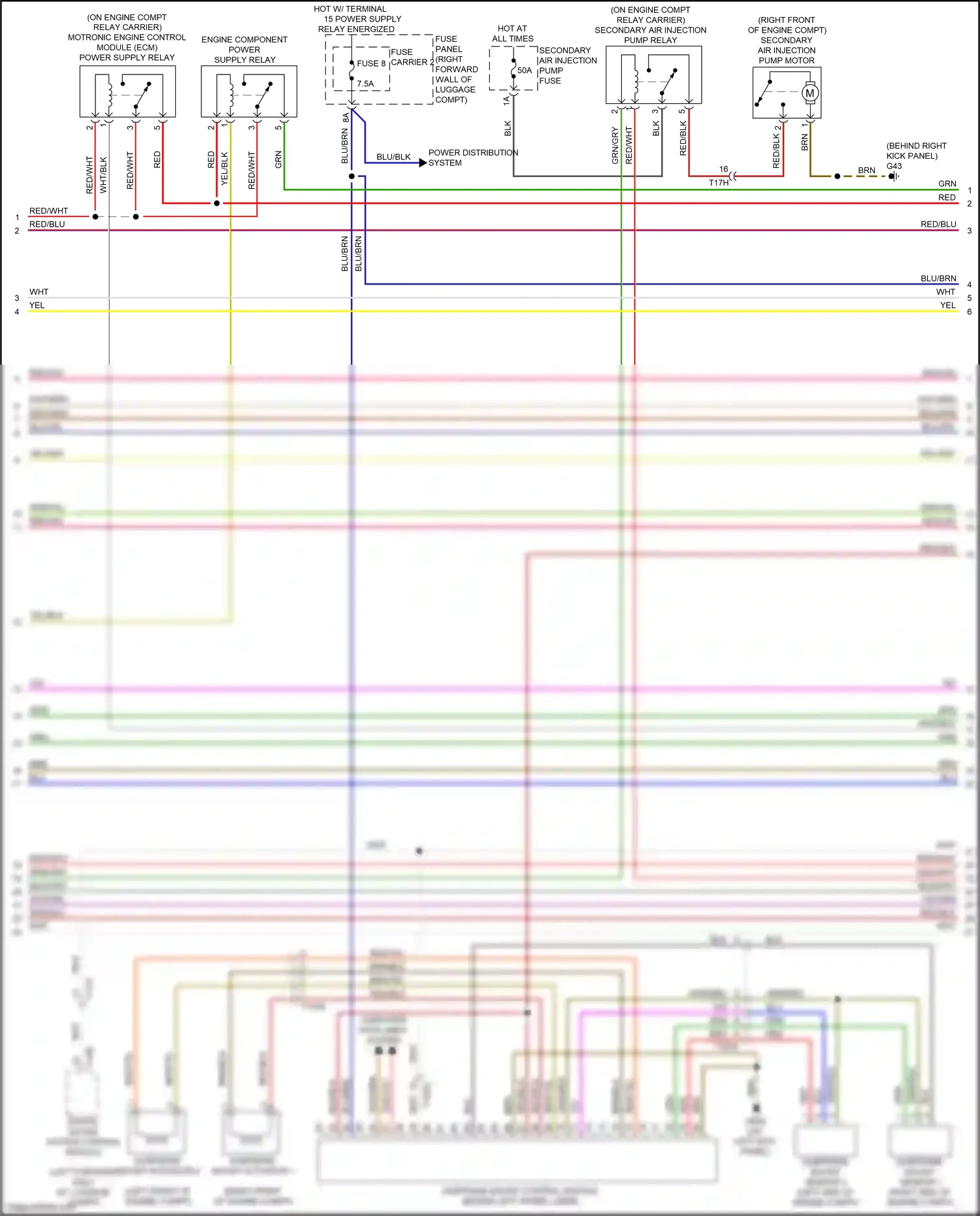 Wiring diagram blk for Audi S8 D4 facelift (2013-2018) (91 of 93)