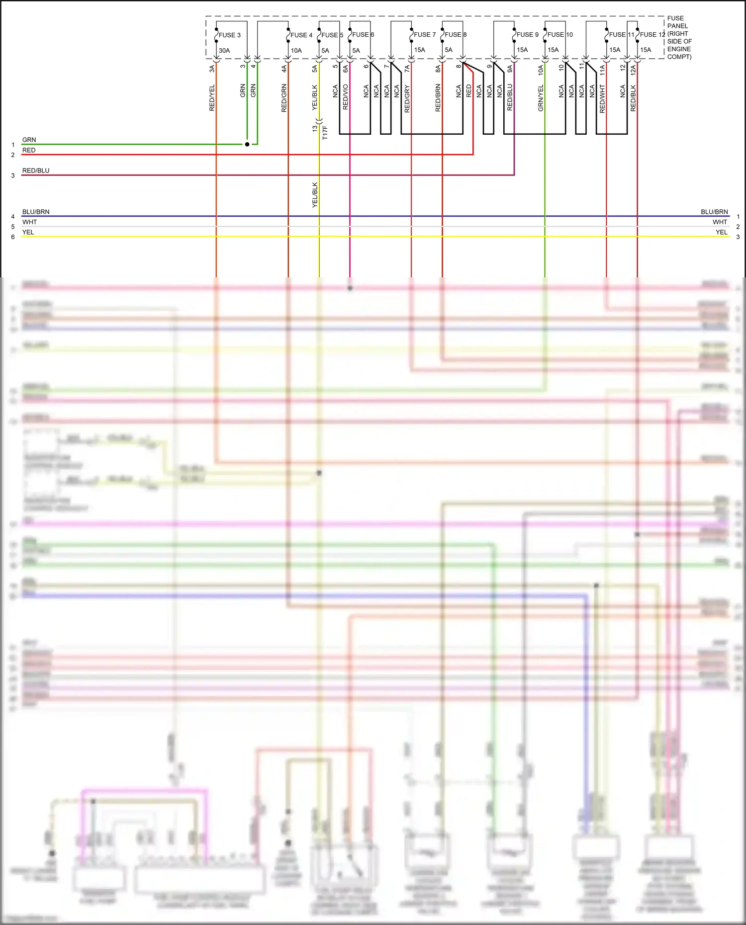 Wiring diagram blk/wht for Audi S8 D4 facelift (2013-2018) (26 of 30)
