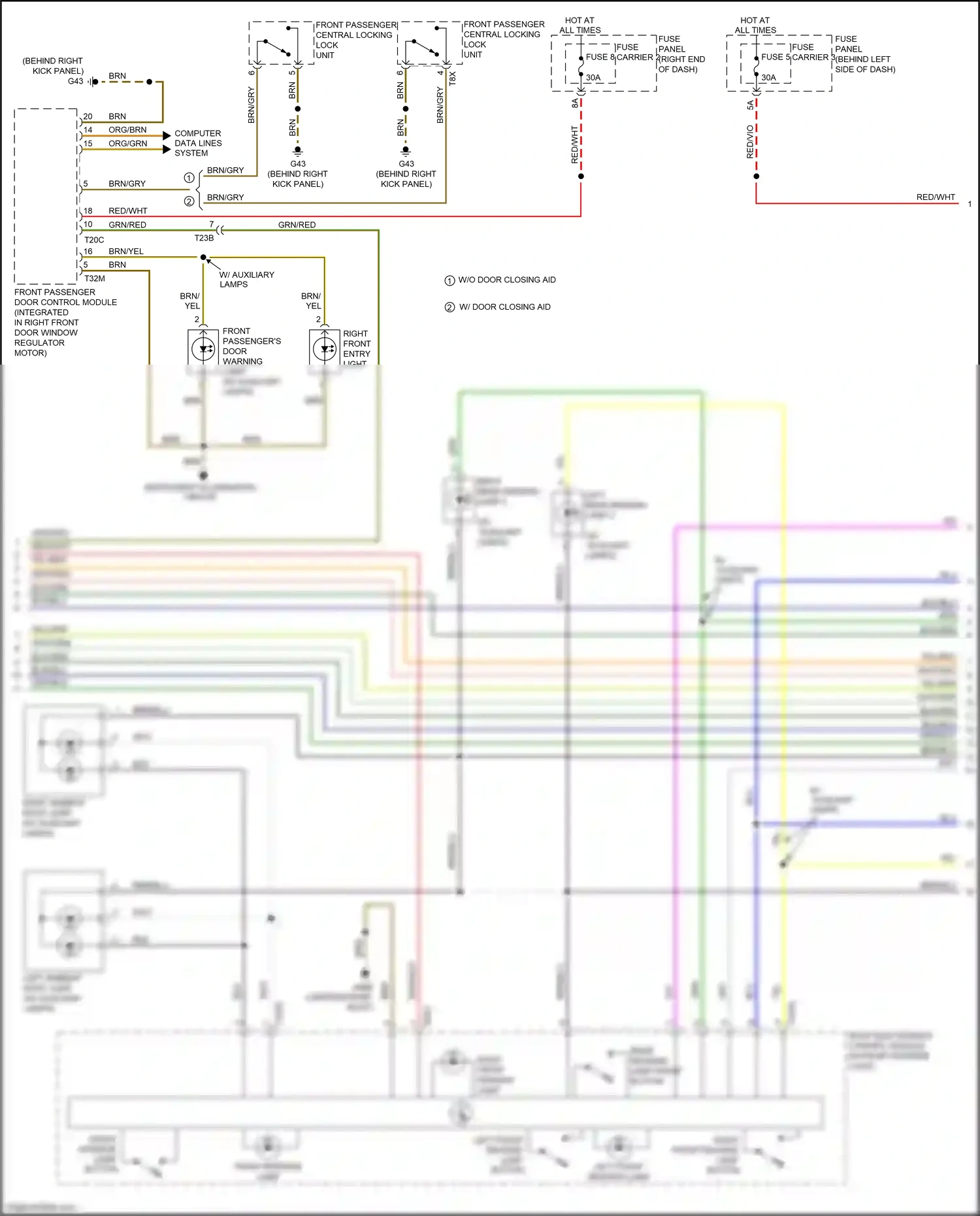 Wiring diagram blu for Audi S8 D4 facelift (2013-2018) (13 of 72)