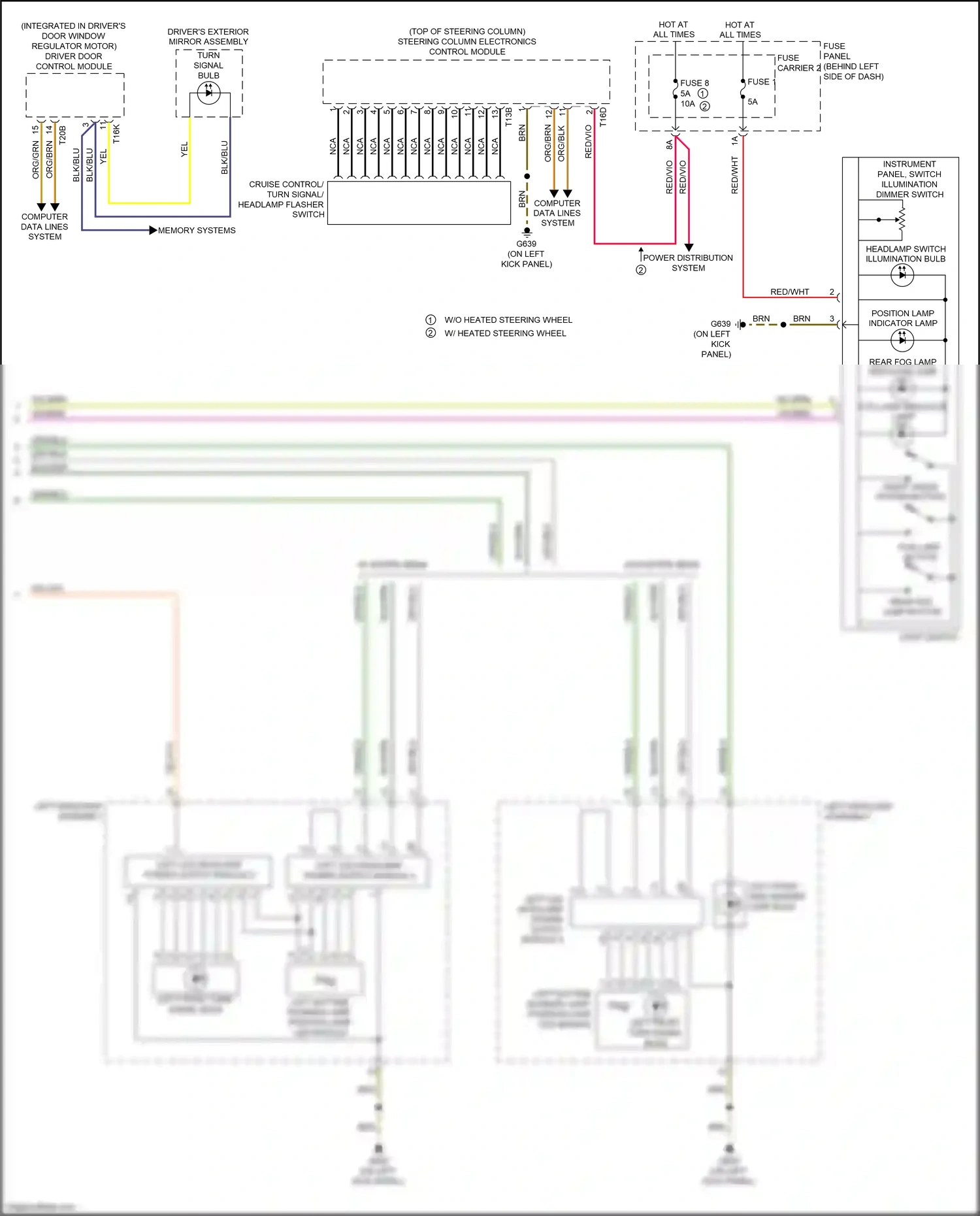 Wiring diagram brn for Audi S8 D4 facelift (2013-2018) (20 of 140)