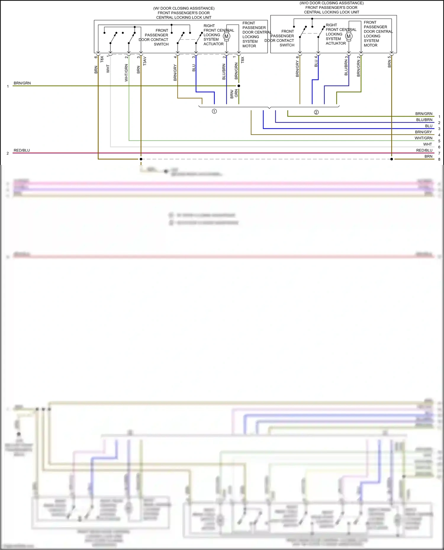 Wiring diagram brn/grn for Audi S8 D4 facelift (2013-2018) (8 of 41)