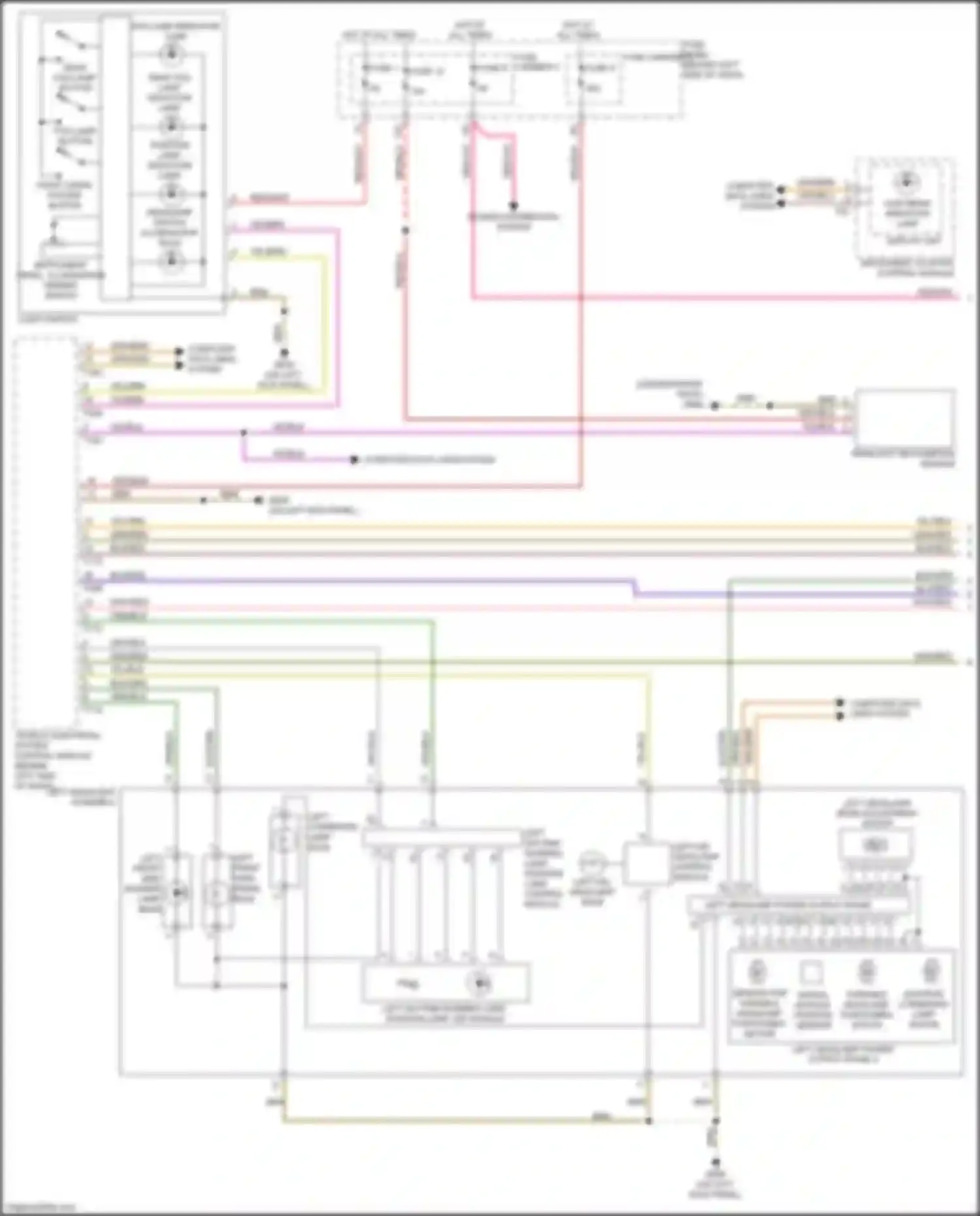 Wiring diagram fuse 12 for Audi S8 D4 facelift (2013-2018) (13 of 21)