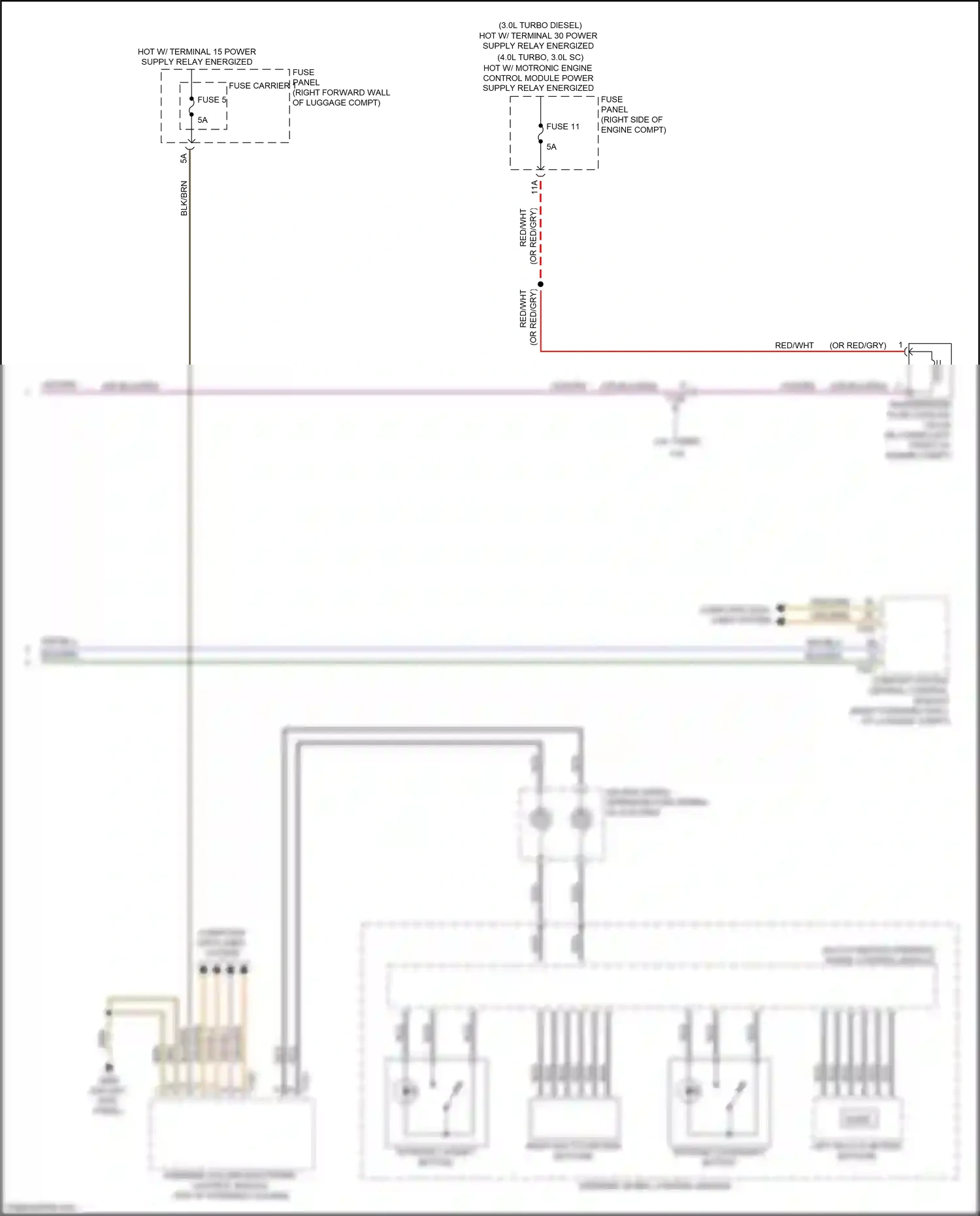 Wiring diagram fuse 5 for Audi S8 D4 facelift (2013-2018) (22 of 31)