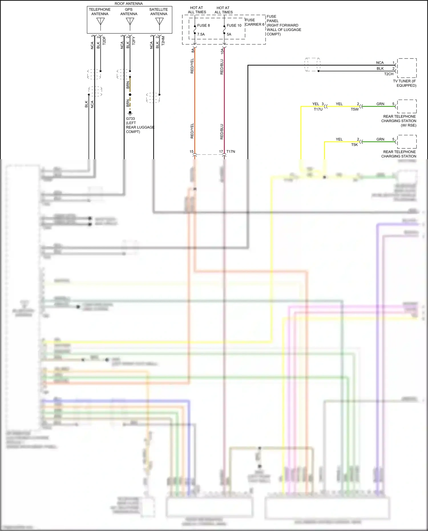 Wiring diagram fuse 8 for Audi S8 D4 facelift (2013-2018) (15 of 36)