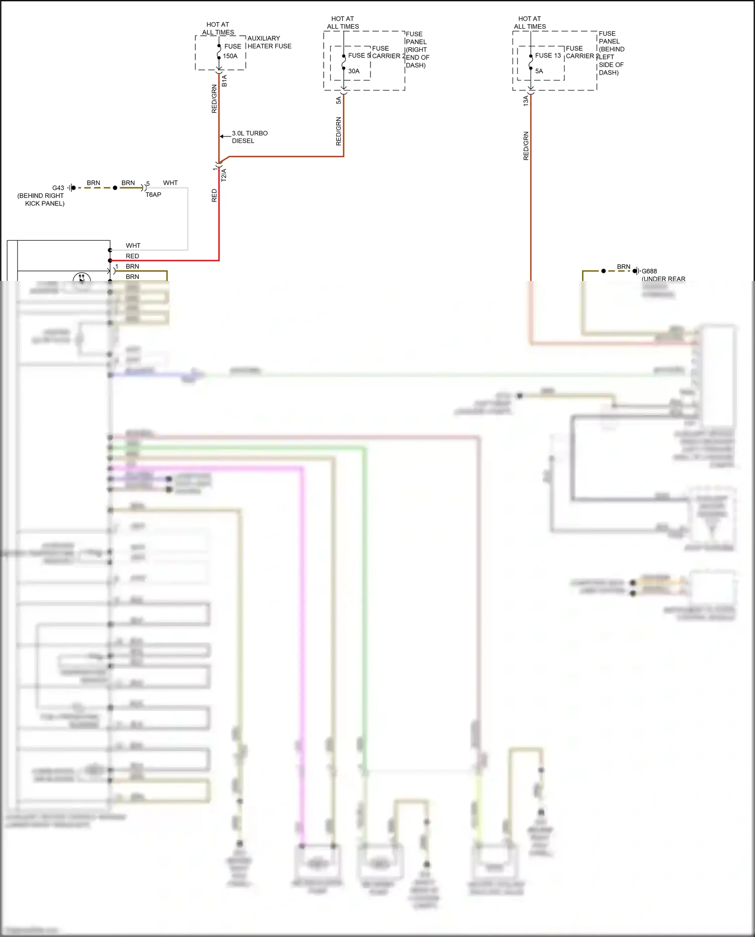 Wiring diagram grn for Audi S8 D4 facelift (2013-2018) (48 of 87)